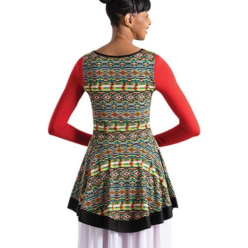 Body Wrappers Tribal Simplicity Sleeveless Pullover - Click Image to Close