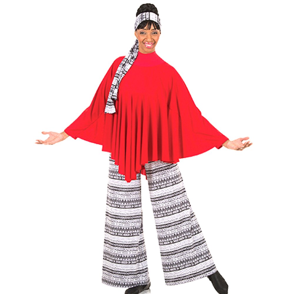 Body Wrappers Ministry Dance Tribal Simplicity Palazzo Pants - Click Image to Close