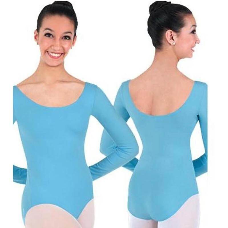 body wrappers child prowear long sleeve ballet cut leotard