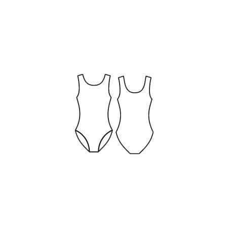 Body Wrappers Adult BW ProWEAR Tank Ballet Cut Leotard - Click Image to Close