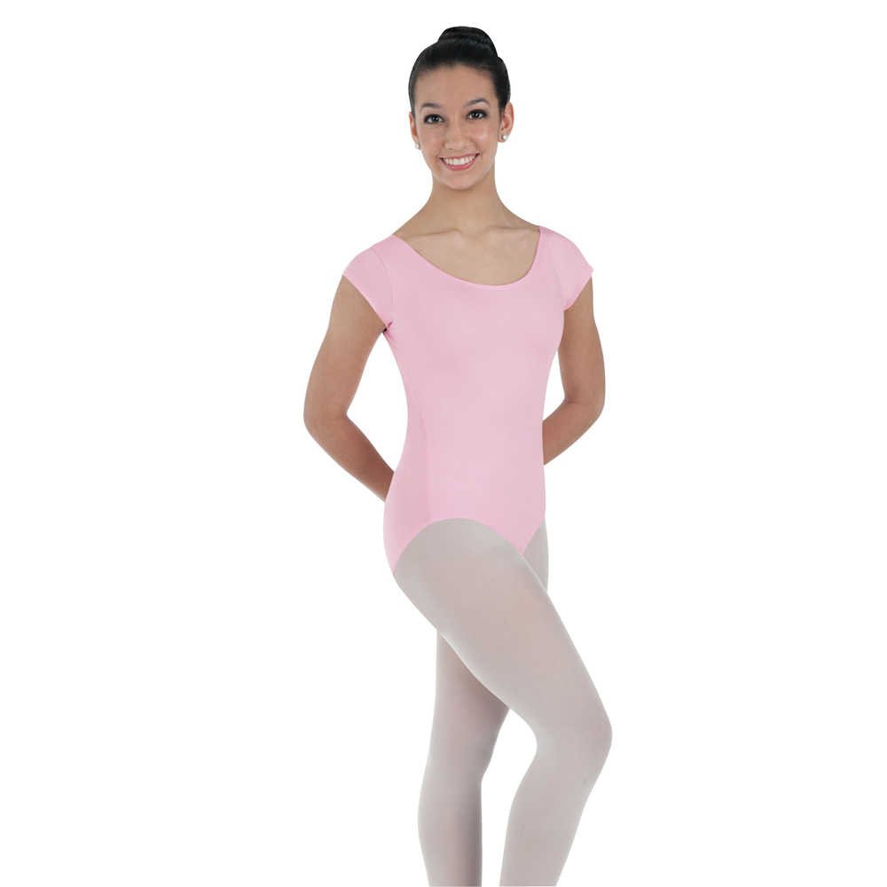 Body Wrappers Adult ProWEAR Cap Sleeve Ballet Cut Leotard - Click Image to Close