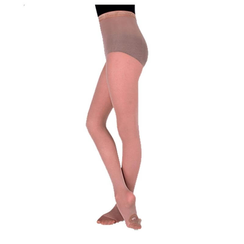 Body Wrappers totalSTRETCH Girls Convertible tights - Click Image to Close