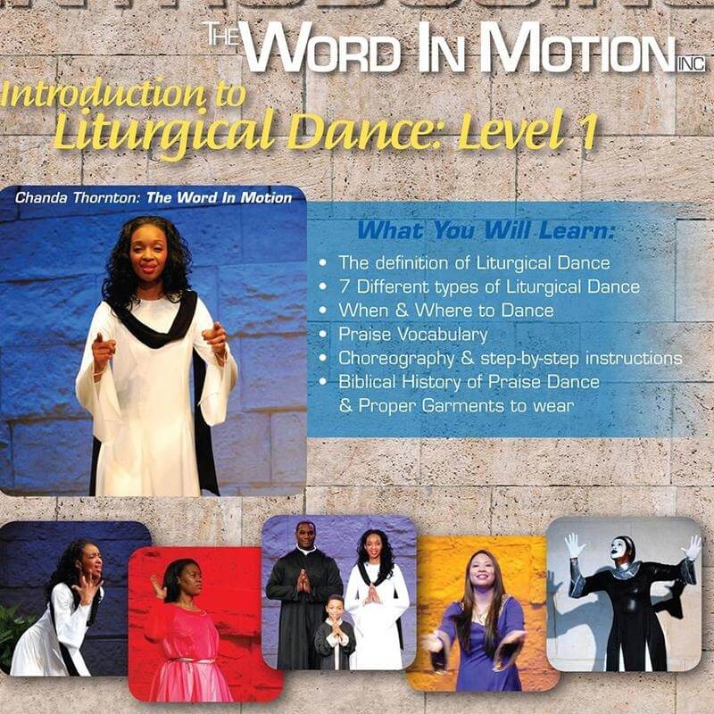 Introduction to Liturgical Dance: Level 1 Training DVD - Click Image to Close