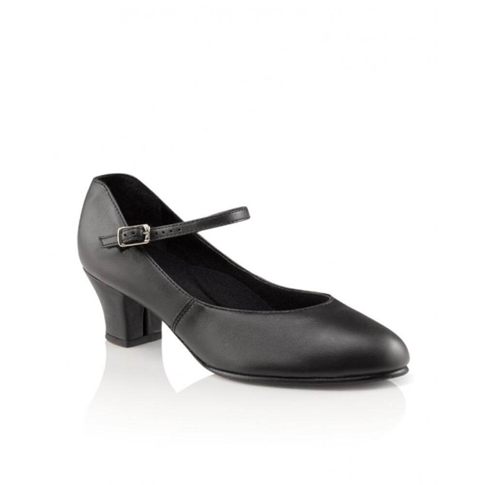 Capezio 551 Adult 1.5" Heel Leather Jr. Footlight Character Shoe