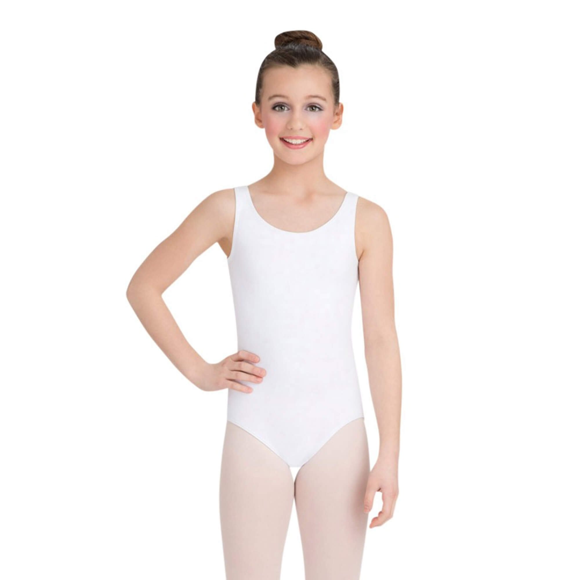 Capezio Girls' High-Neck Tank Leotard - Click Image to Close