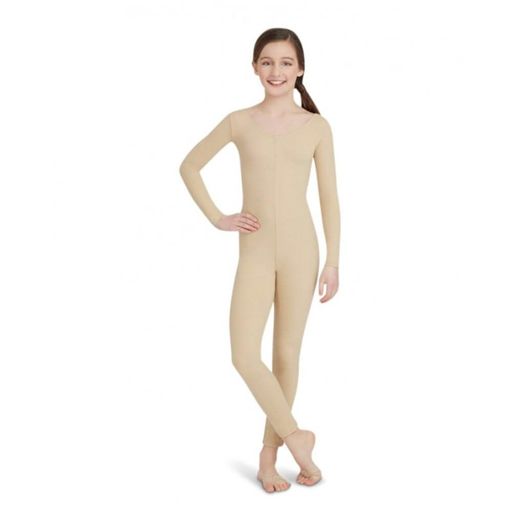 Capezio Child Long Sleeve Unitard - Click Image to Close