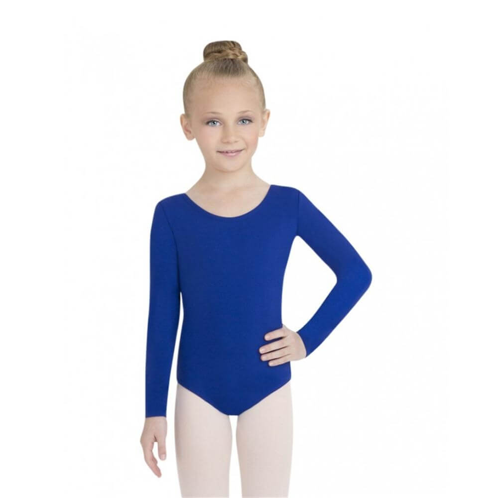 Capezio Child Long Sleeve Leotard - Click Image to Close