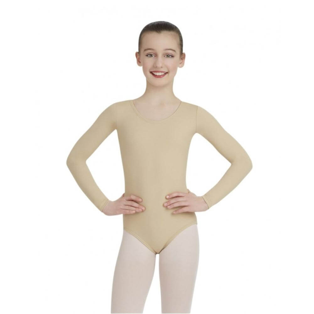 Capezio Child Long Sleeve Leotard - Click Image to Close