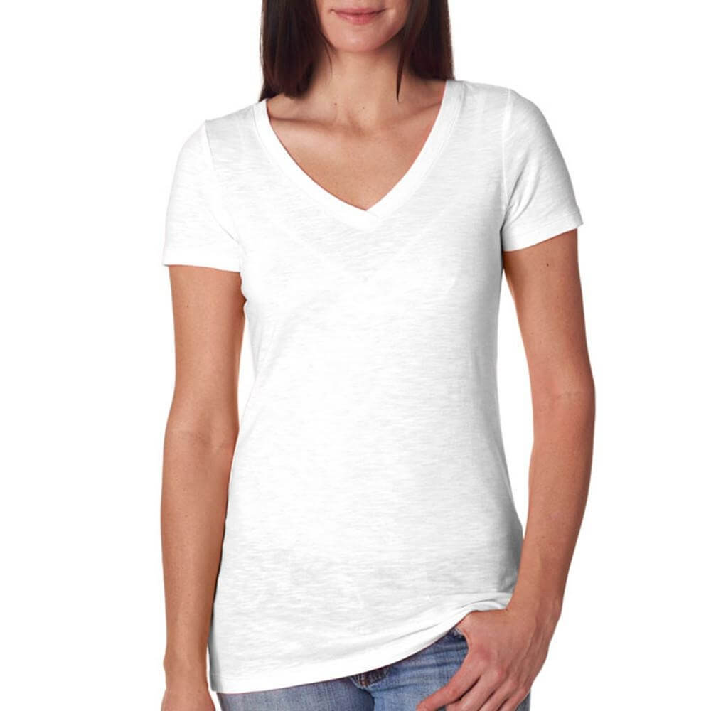 Covet Adult "Dancer Hashtag" V-neck Tee - Click Image to Close