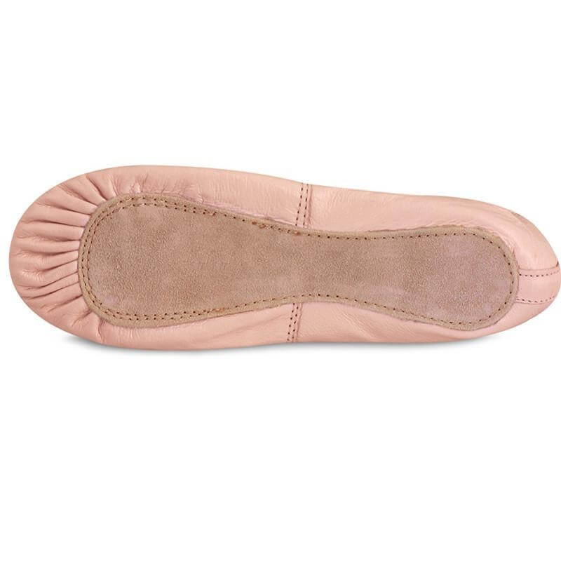 Danshuz Child Full Sole Leather Economy Student Ballet Slipper - Click Image to Close