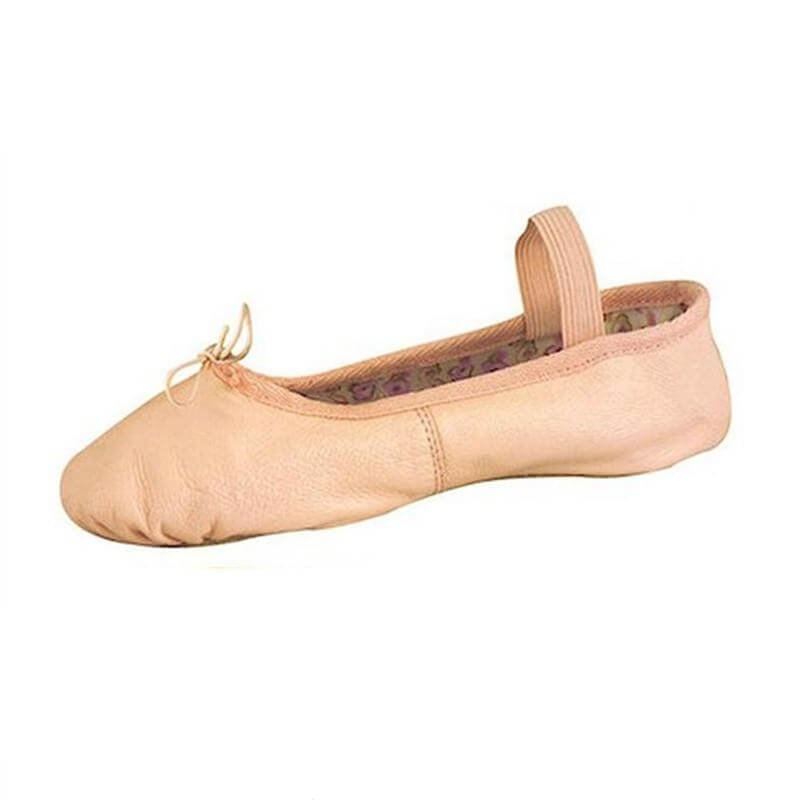 Danshuz Child Full Sole Leather Economy Student Ballet Slipper - Click Image to Close