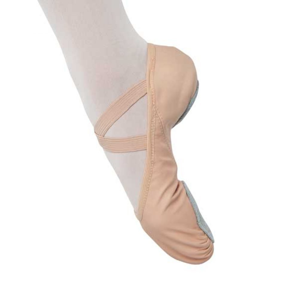 Danshuz Stretch Split Sole Child Ballet Slippers - Click Image to Close