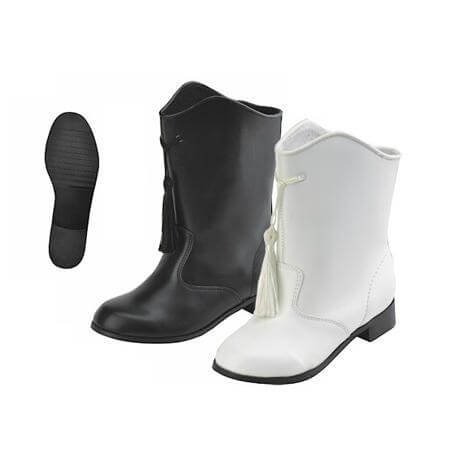 Danshuz Adult Gotham Majorette Boots Black - Click Image to Close