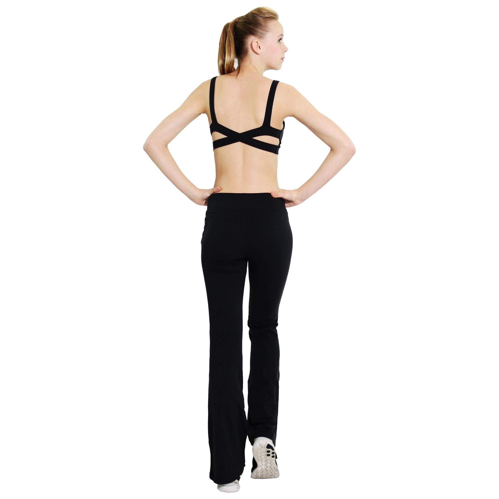 Danzcue Suede Supplex Balance Pants - Click Image to Close