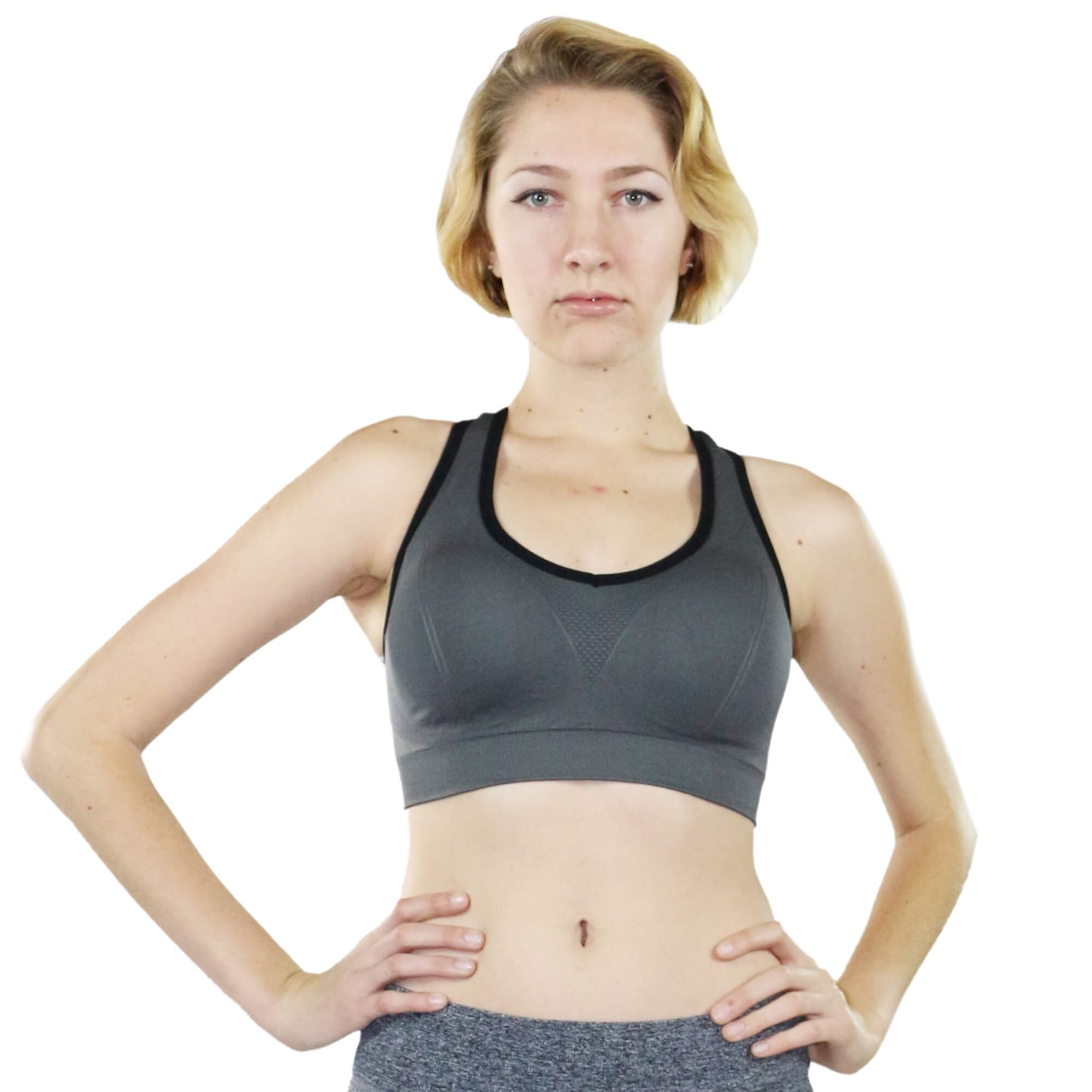 Fitcue Women's Active Racerback Sports Bra - Click Image to Close