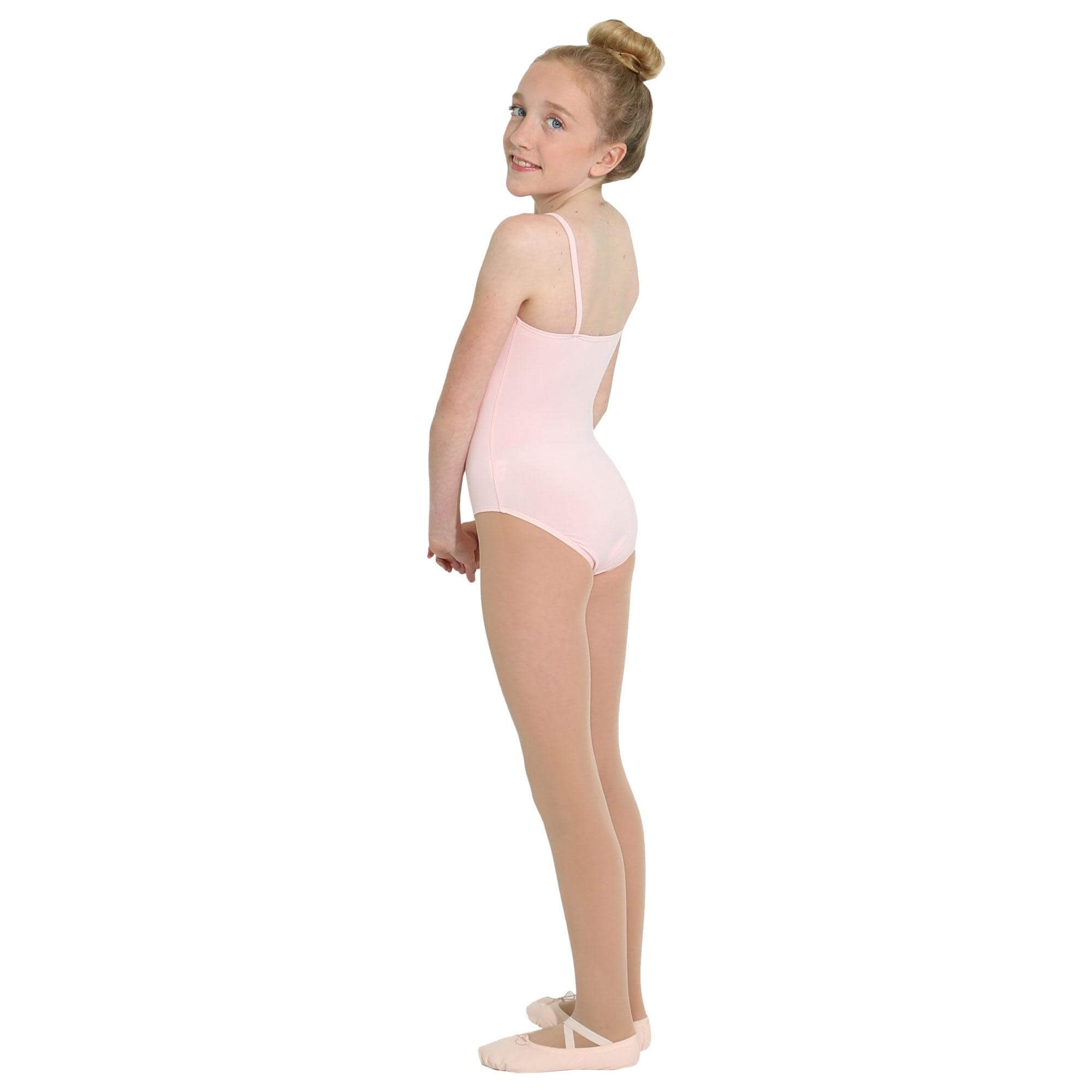 Danzcue Child Ballet Cotton Camisole Leotard - Click Image to Close