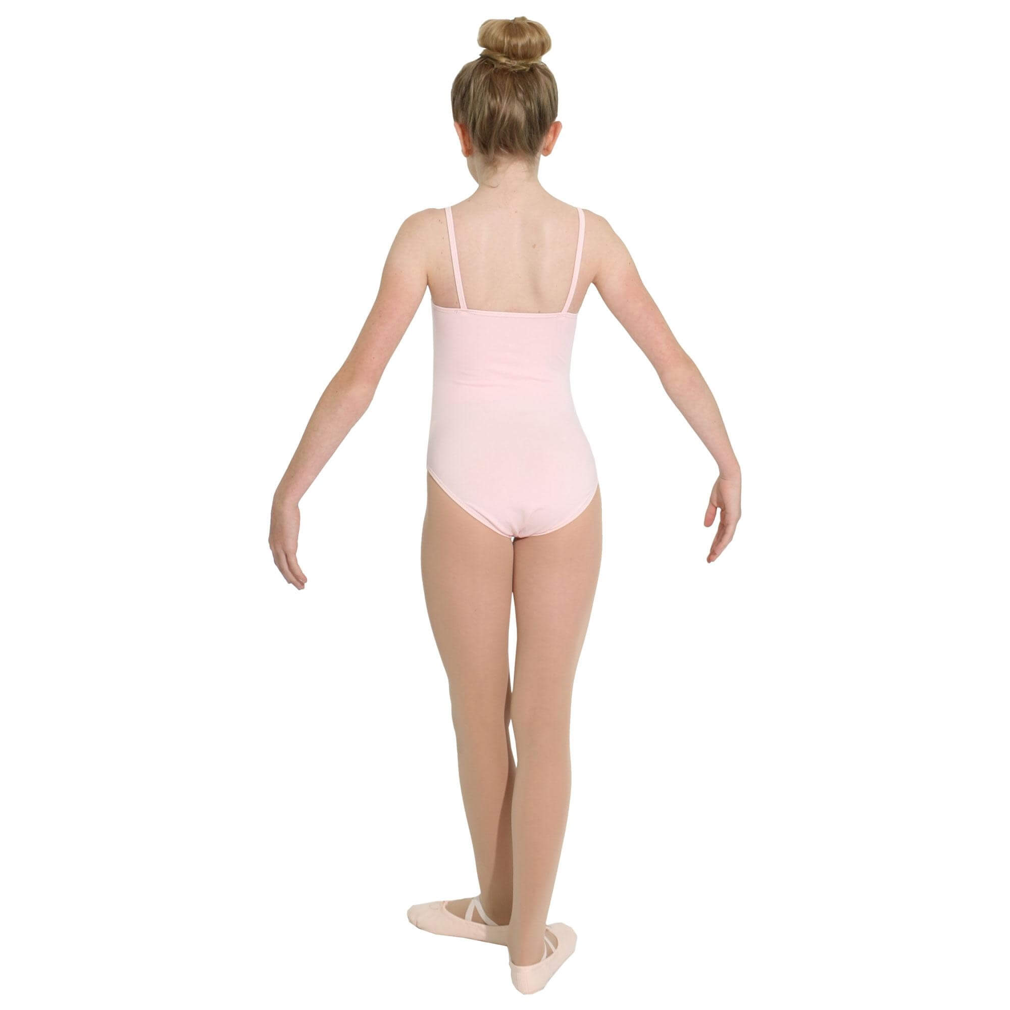 Danzcue Child Ballet Cotton Camisole Leotard - Click Image to Close