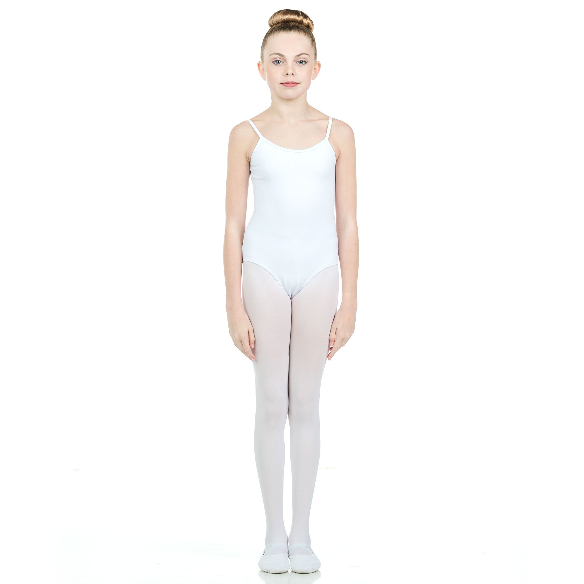 Danzcue Child Ballet Cotton Camisole Leotard - Click Image to Close