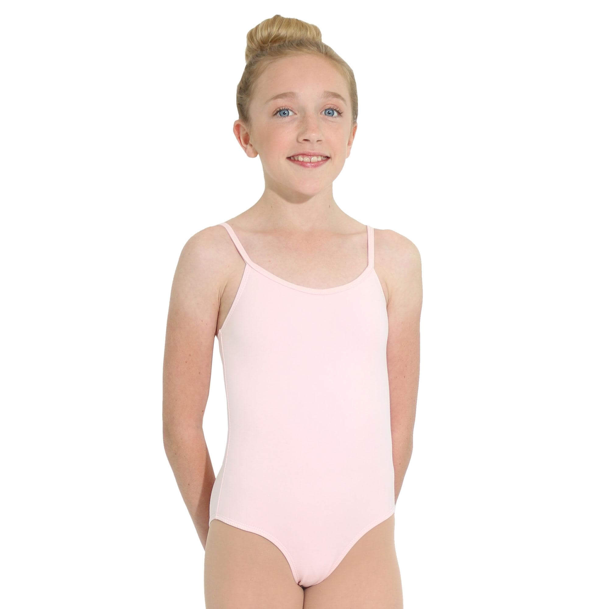 Danzcue Child Ballet Cotton Camisole Leotard