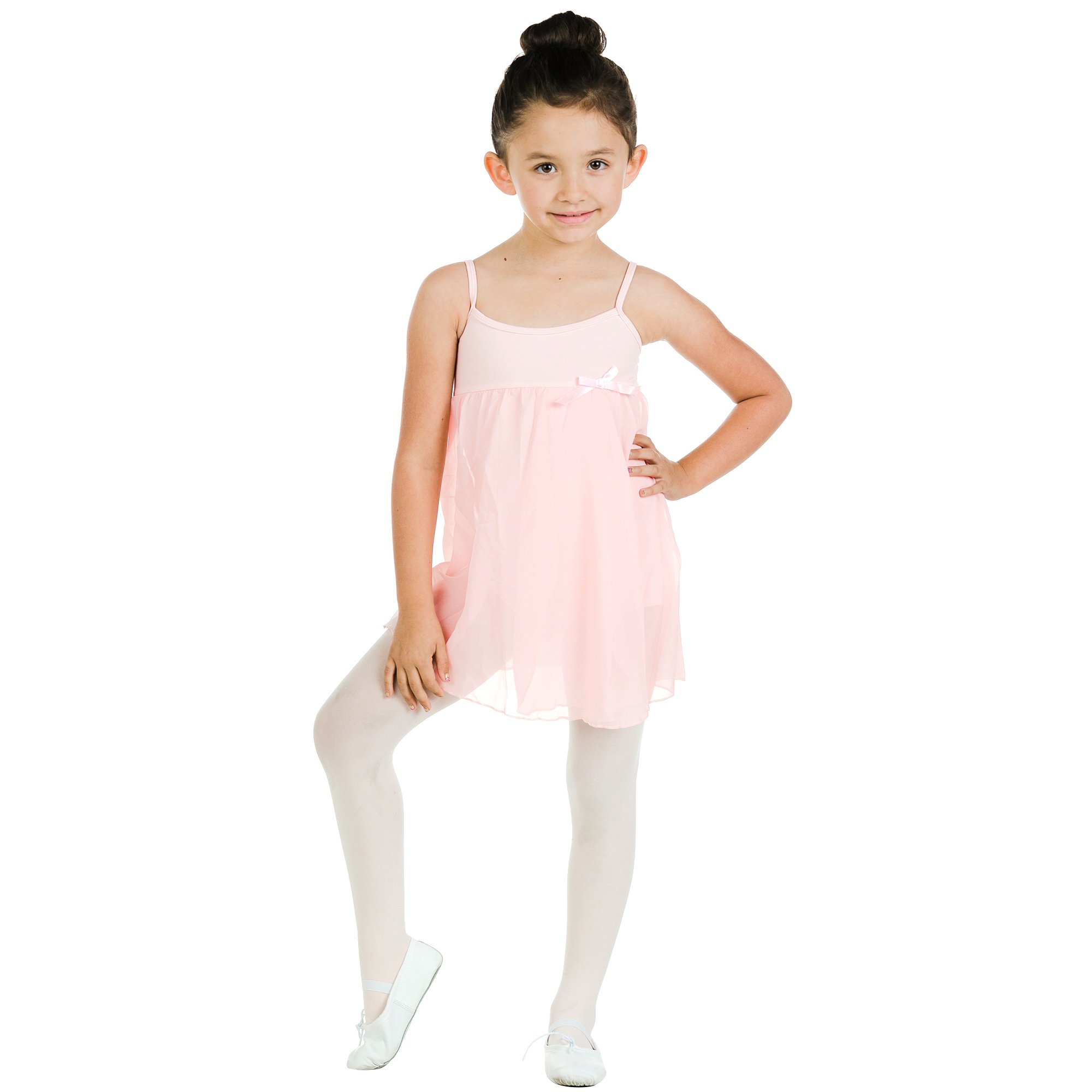 Danzcue Girl's Camisole Dress leotard - Click Image to Close