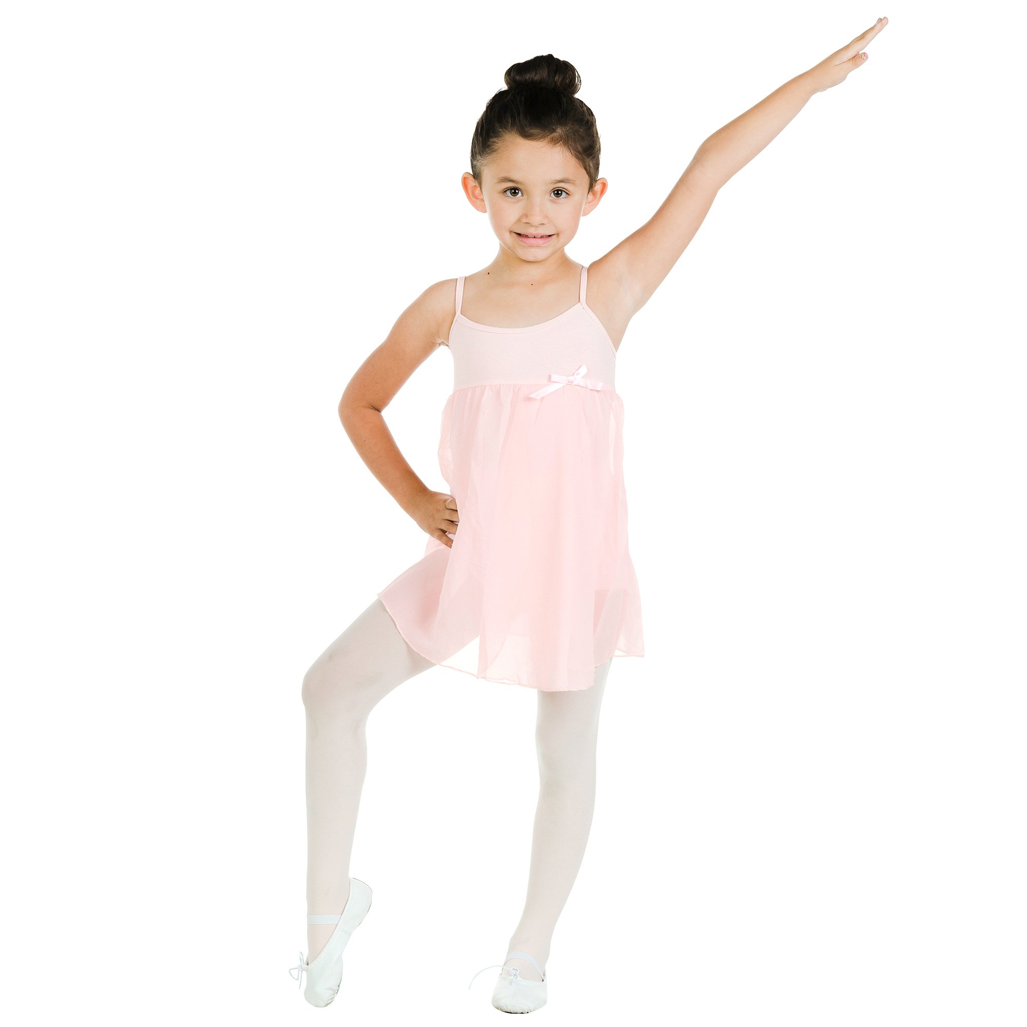 Danzcue Girl's Camisole Dress leotard - Click Image to Close