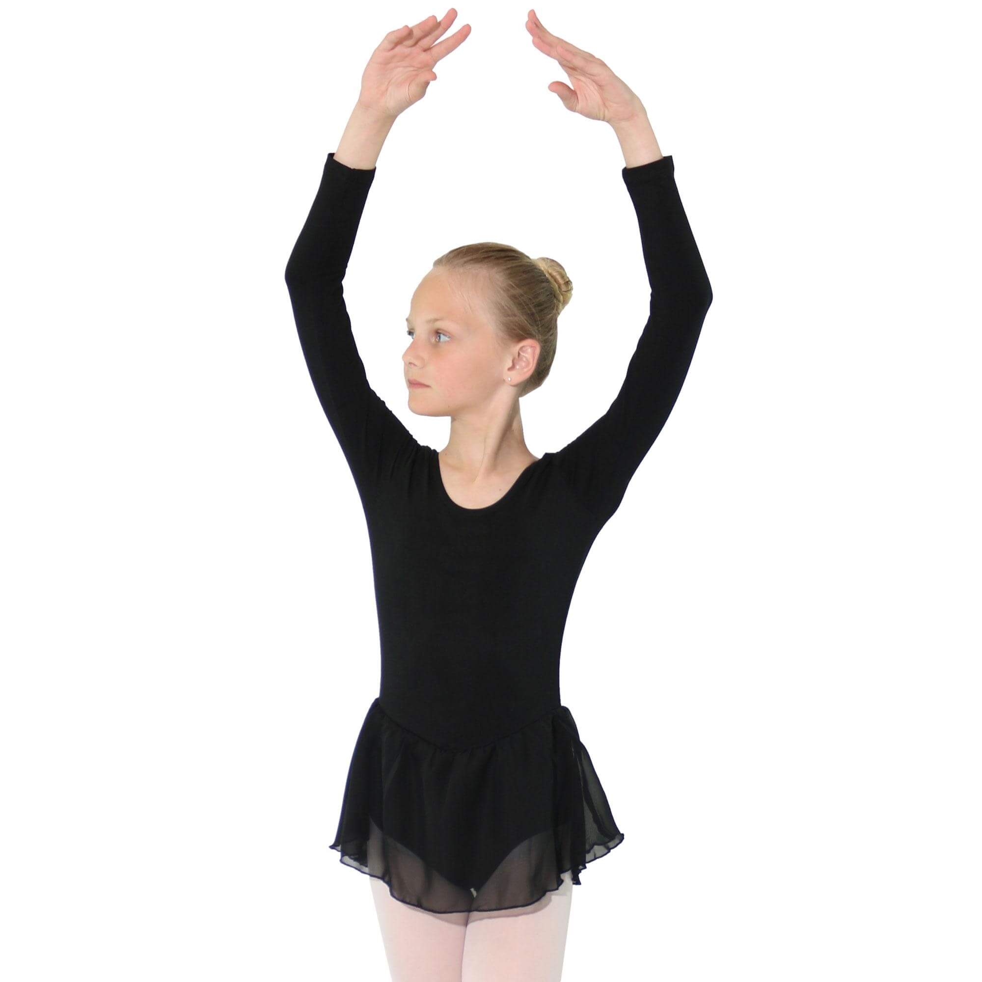 Danzcue Child Long Sleeve Dressed leotard - Click Image to Close