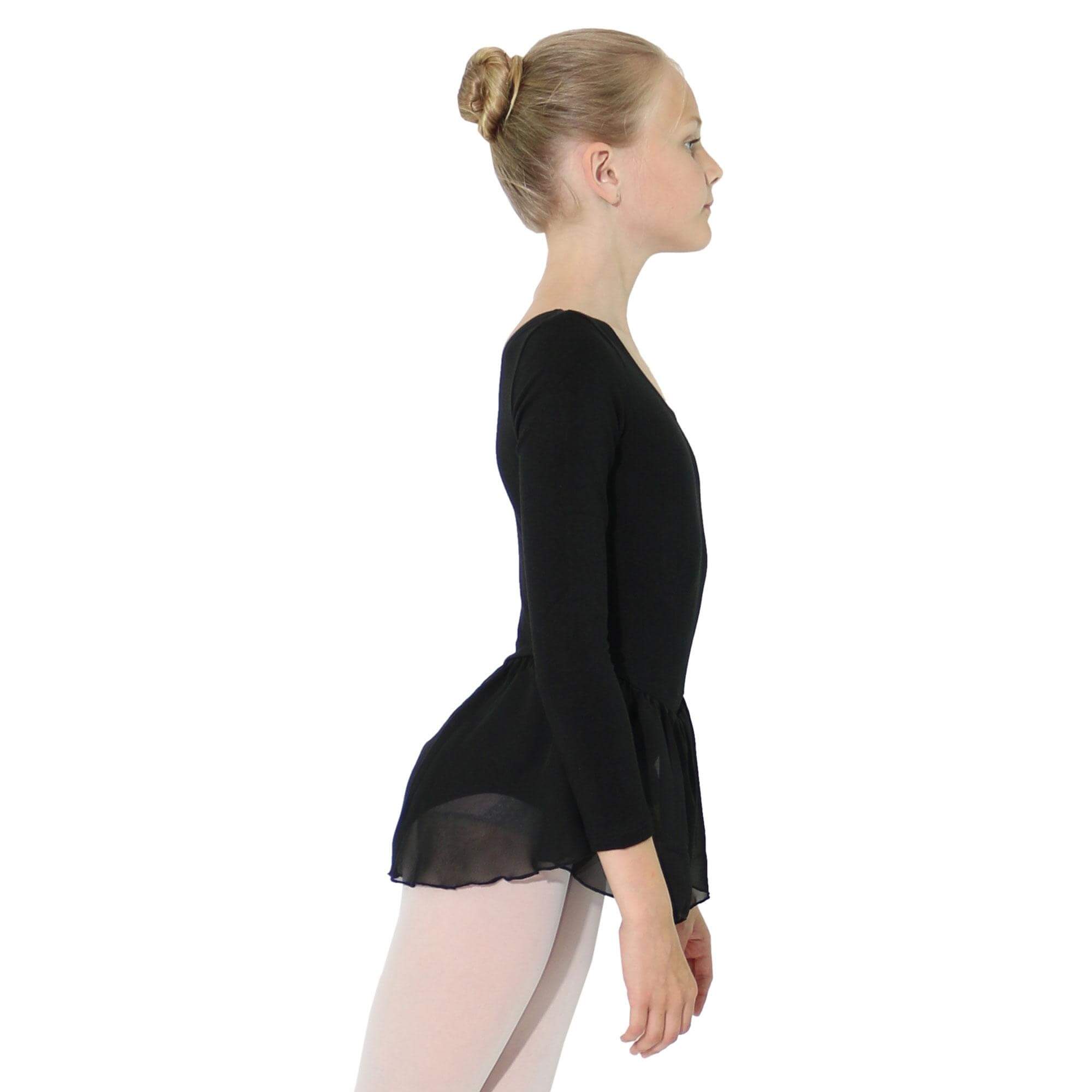 Danzcue Child Long Sleeve Dressed leotard - Click Image to Close