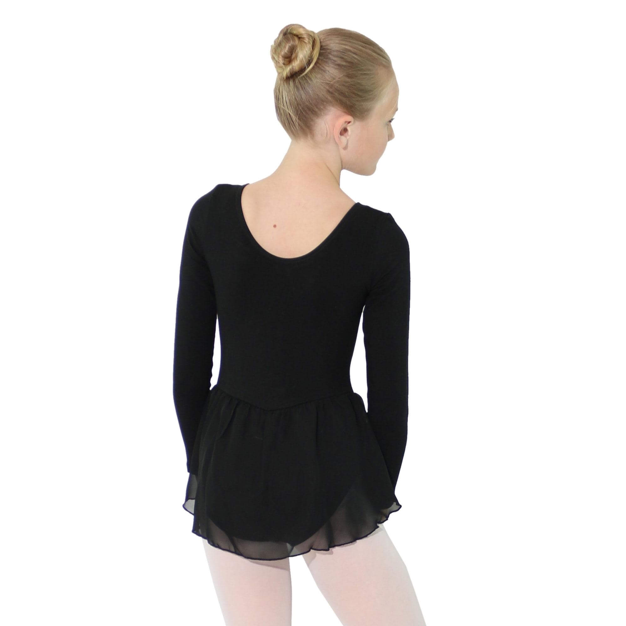 Danzcue Child Long Sleeve Dressed leotard - Click Image to Close