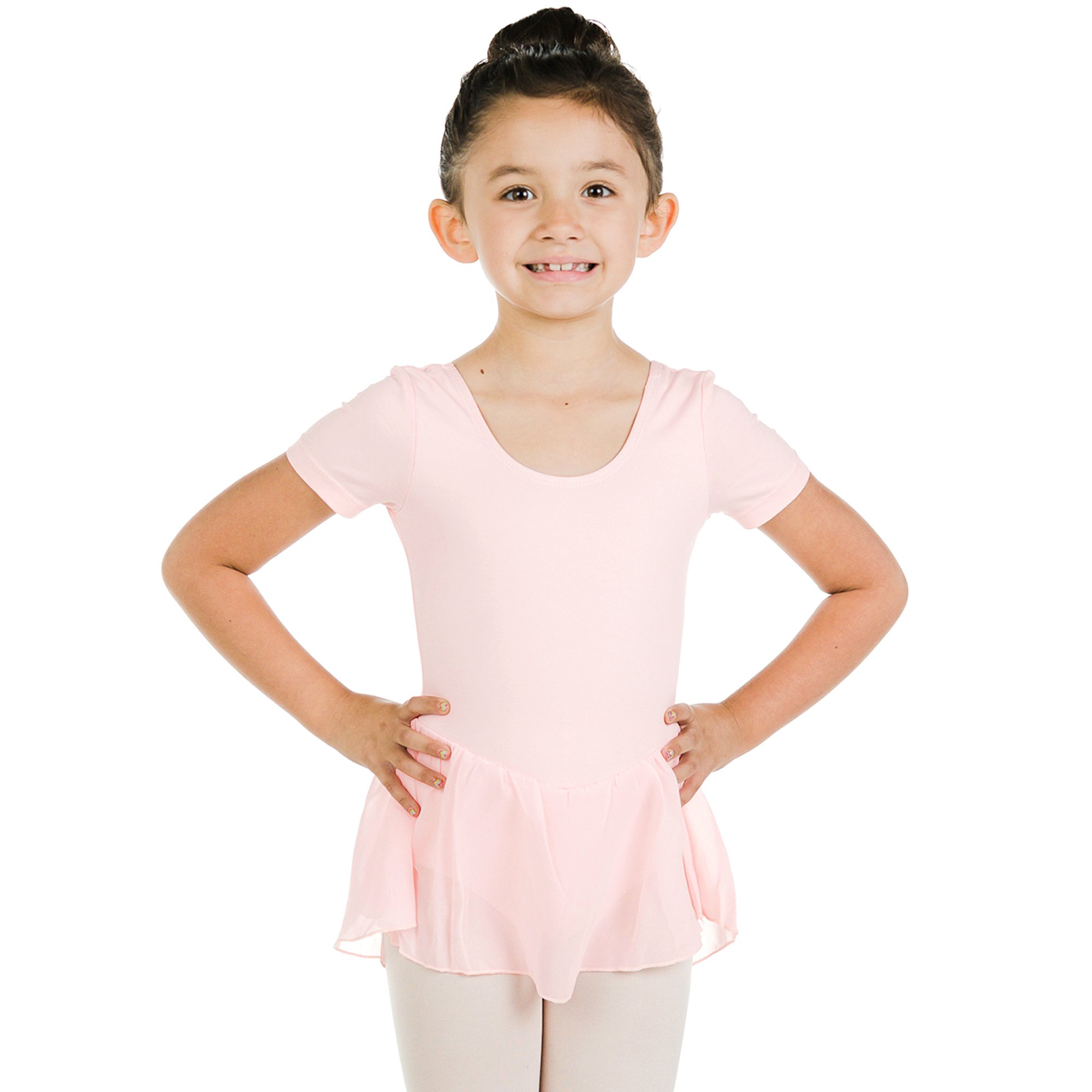 DANZCUE Tank Sleeve Skirted Leotard