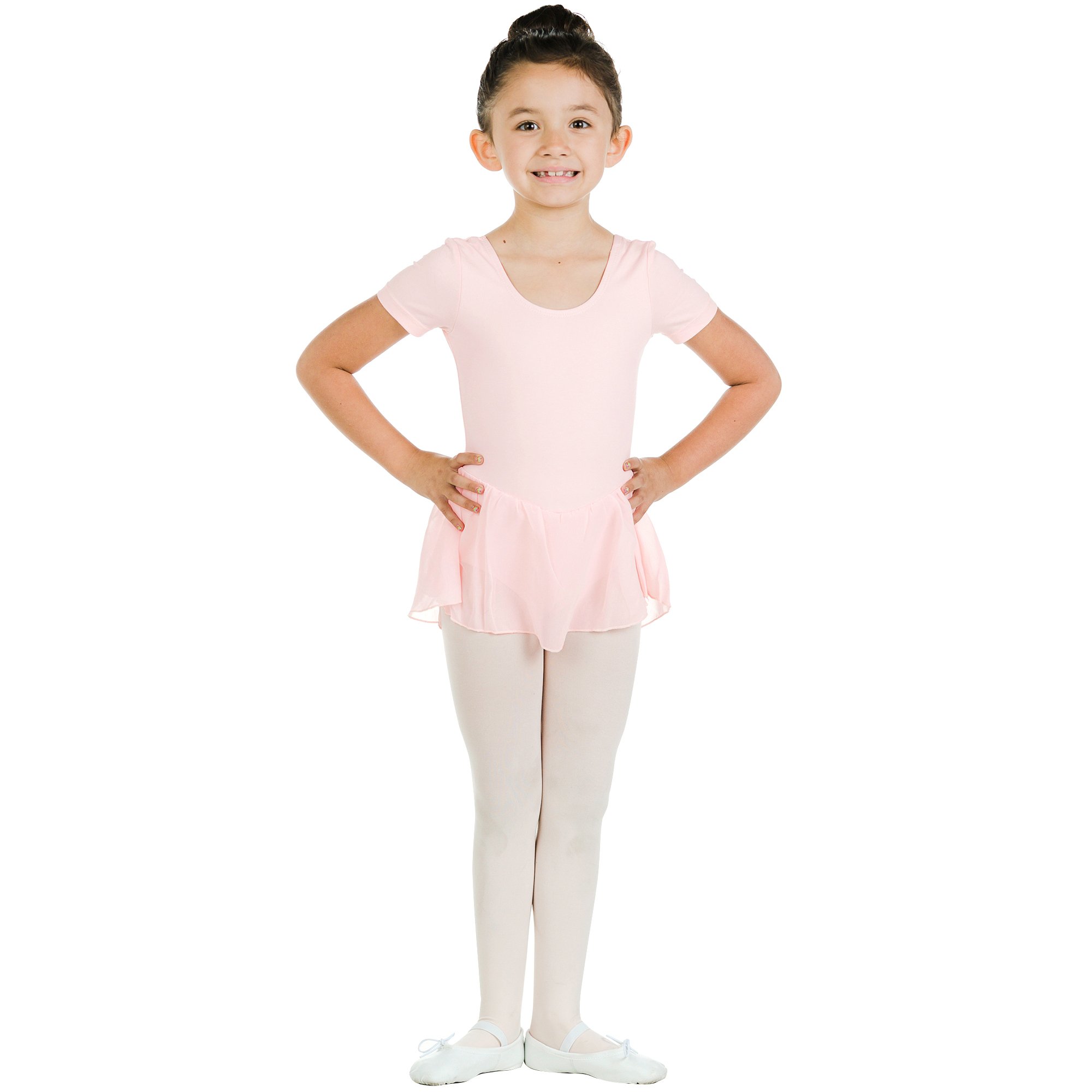 DANZCUE Tank Sleeve Skirted Leotard - Click Image to Close