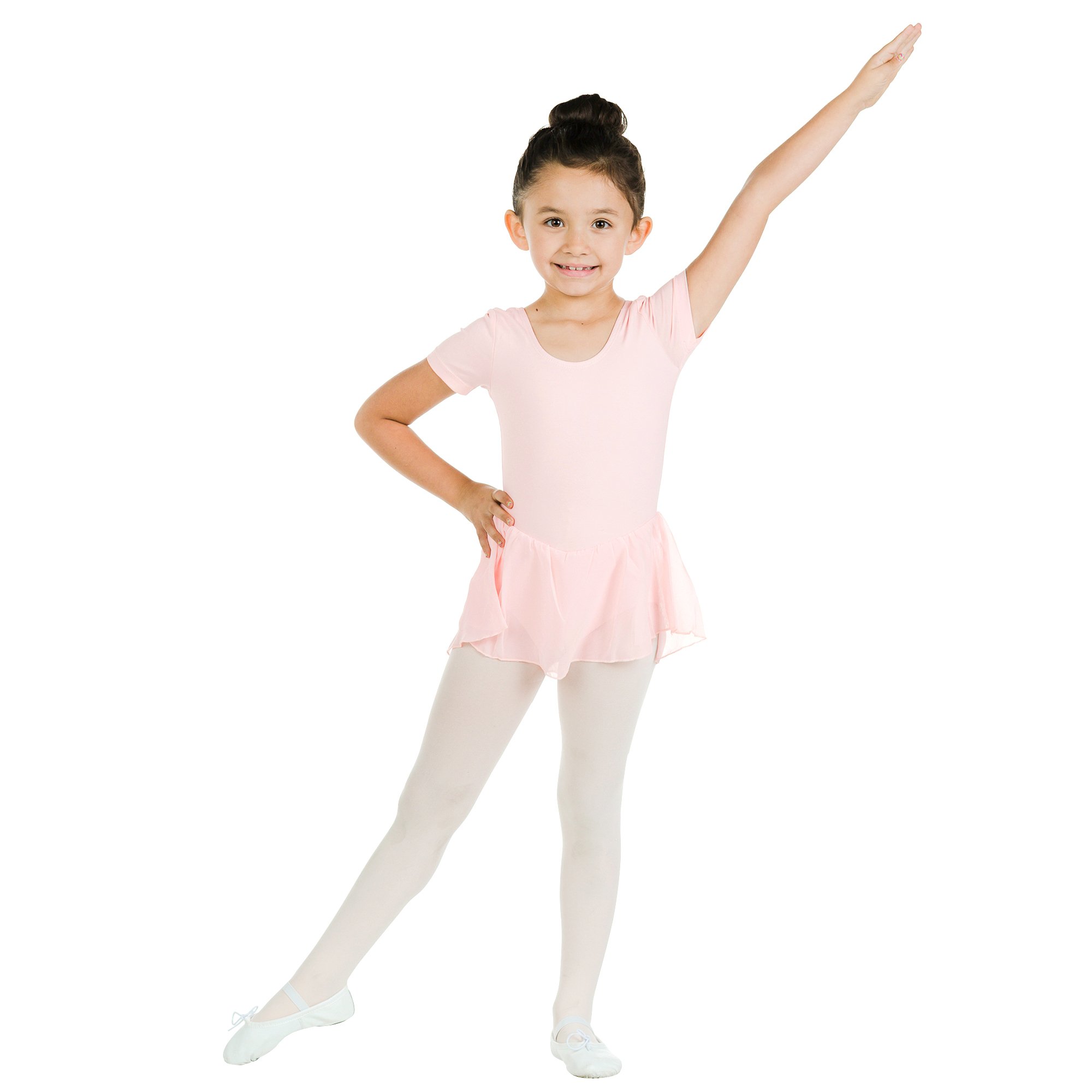 DANZCUE Tank Sleeve Skirted Leotard - Click Image to Close