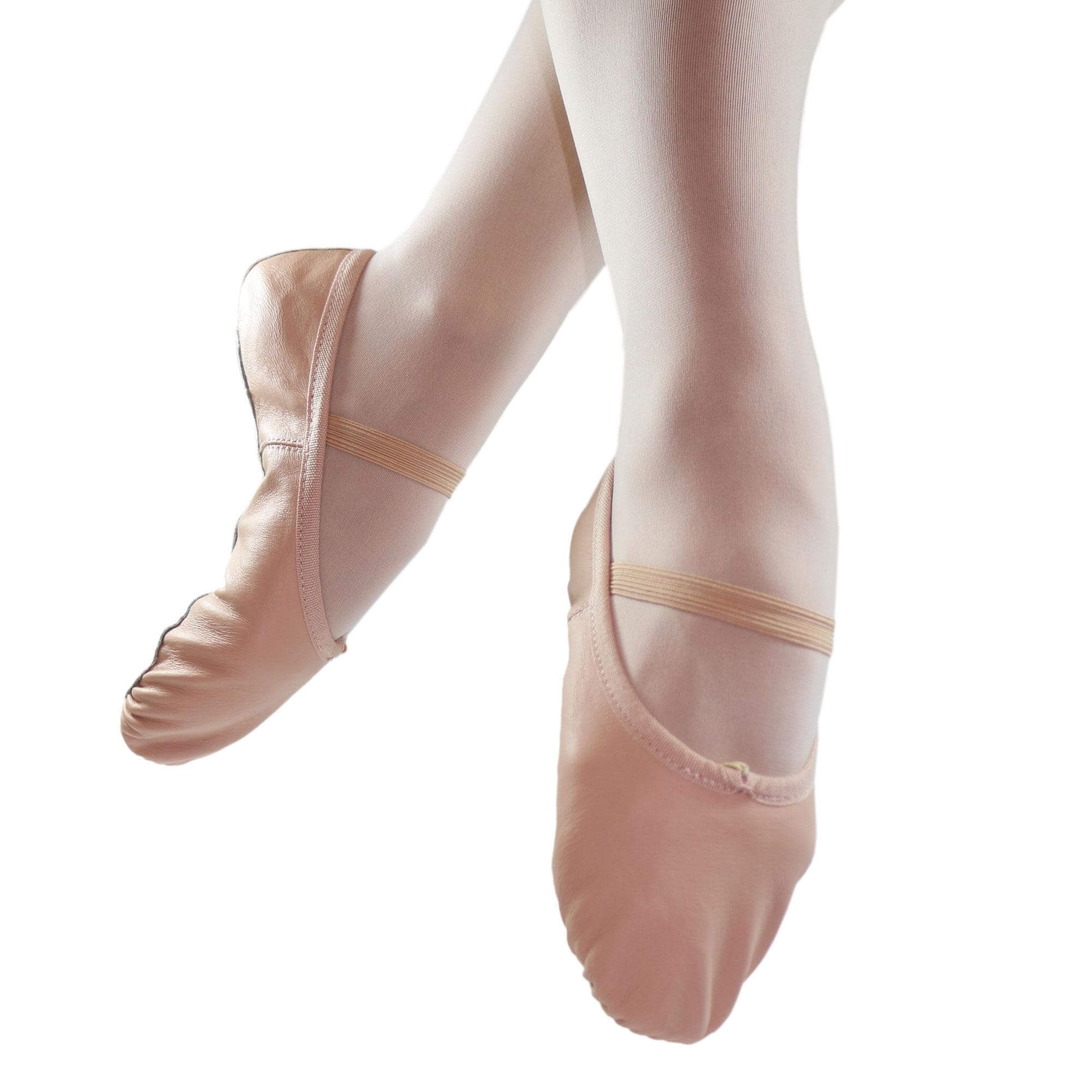 Danzcue Adult Full Sole Leather Ballet Slipper - Click Image to Close