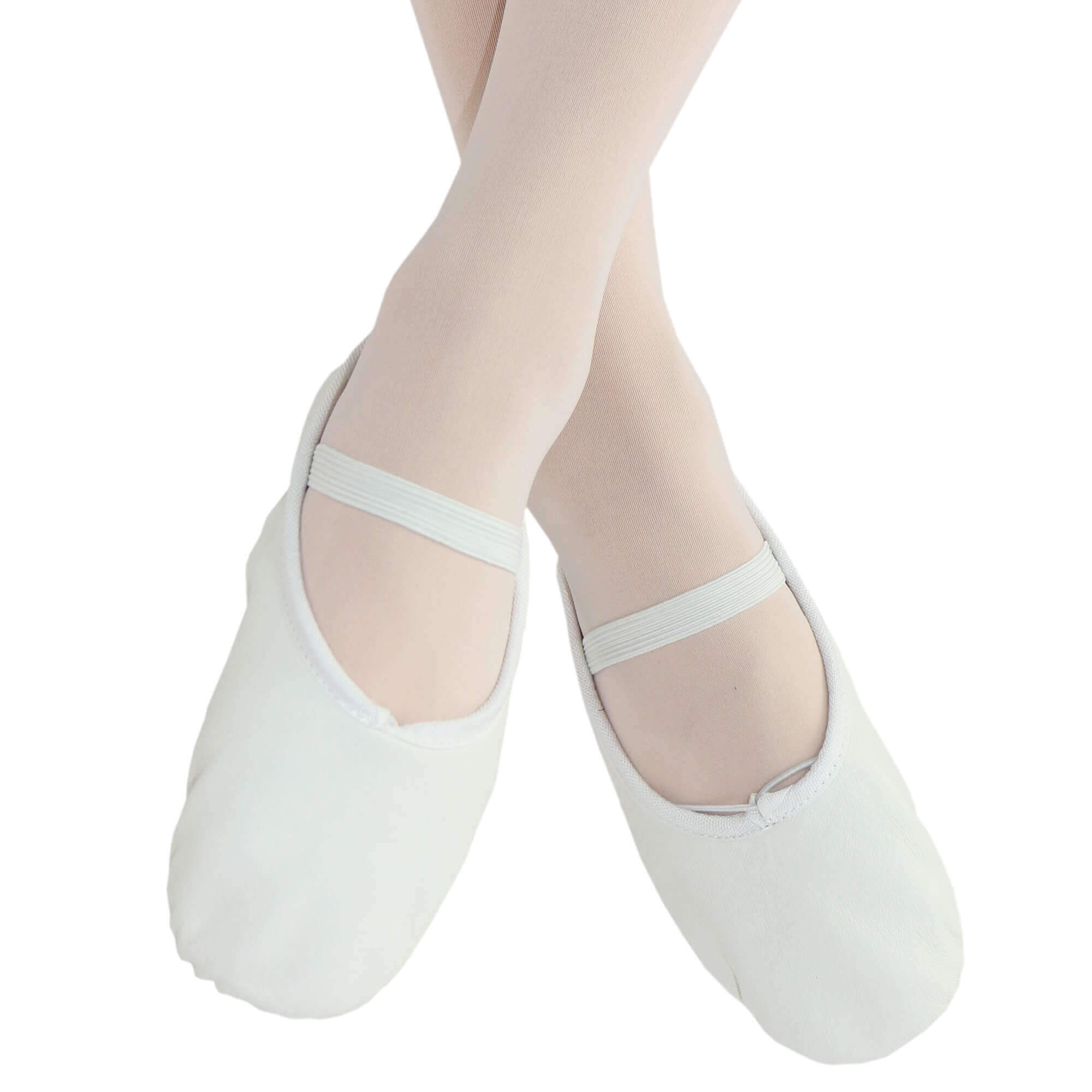 Danzcue Adult Full Sole Leather Ballet Slipper - Click Image to Close