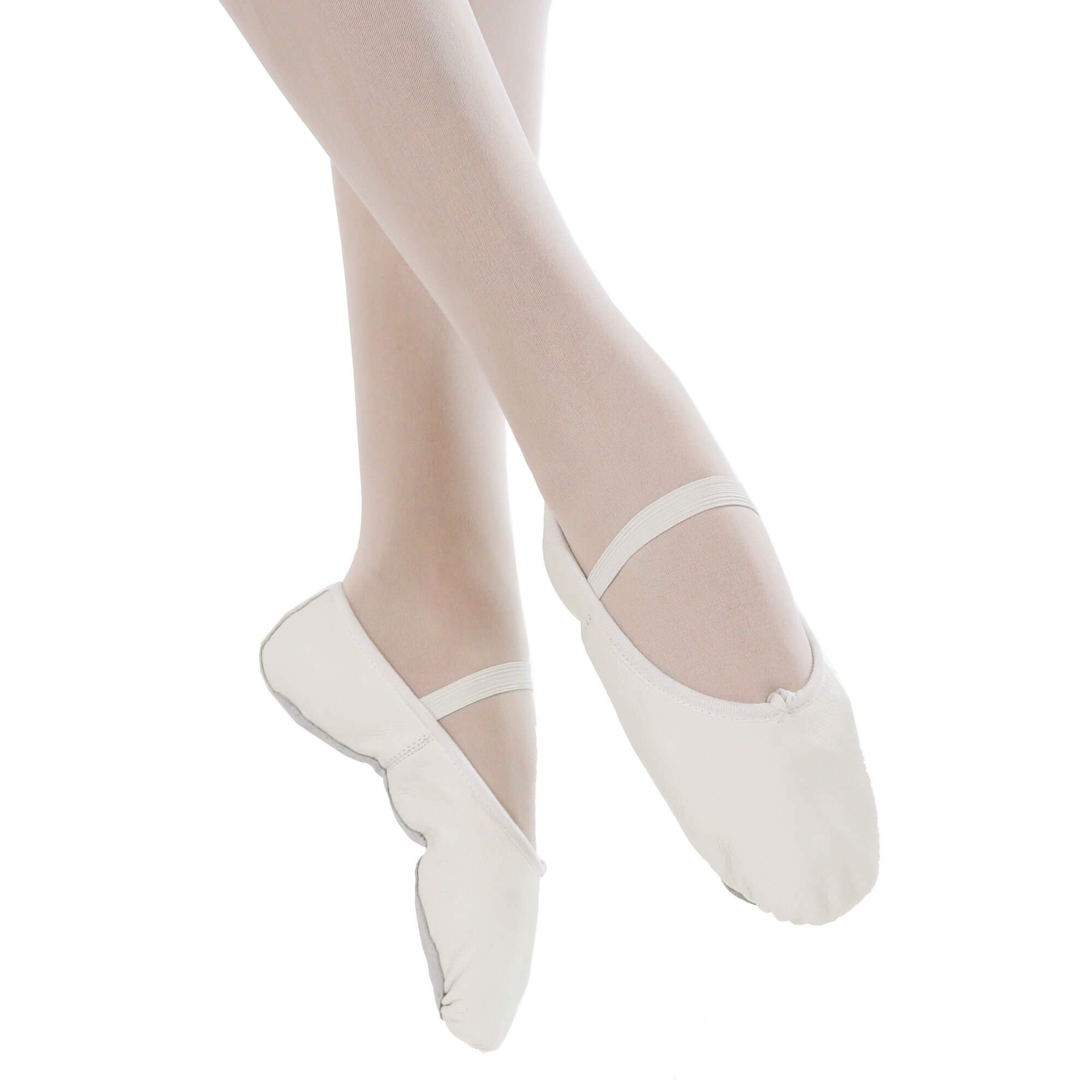 Danzcue Adult Full Sole Leather Ballet Slipper - Click Image to Close