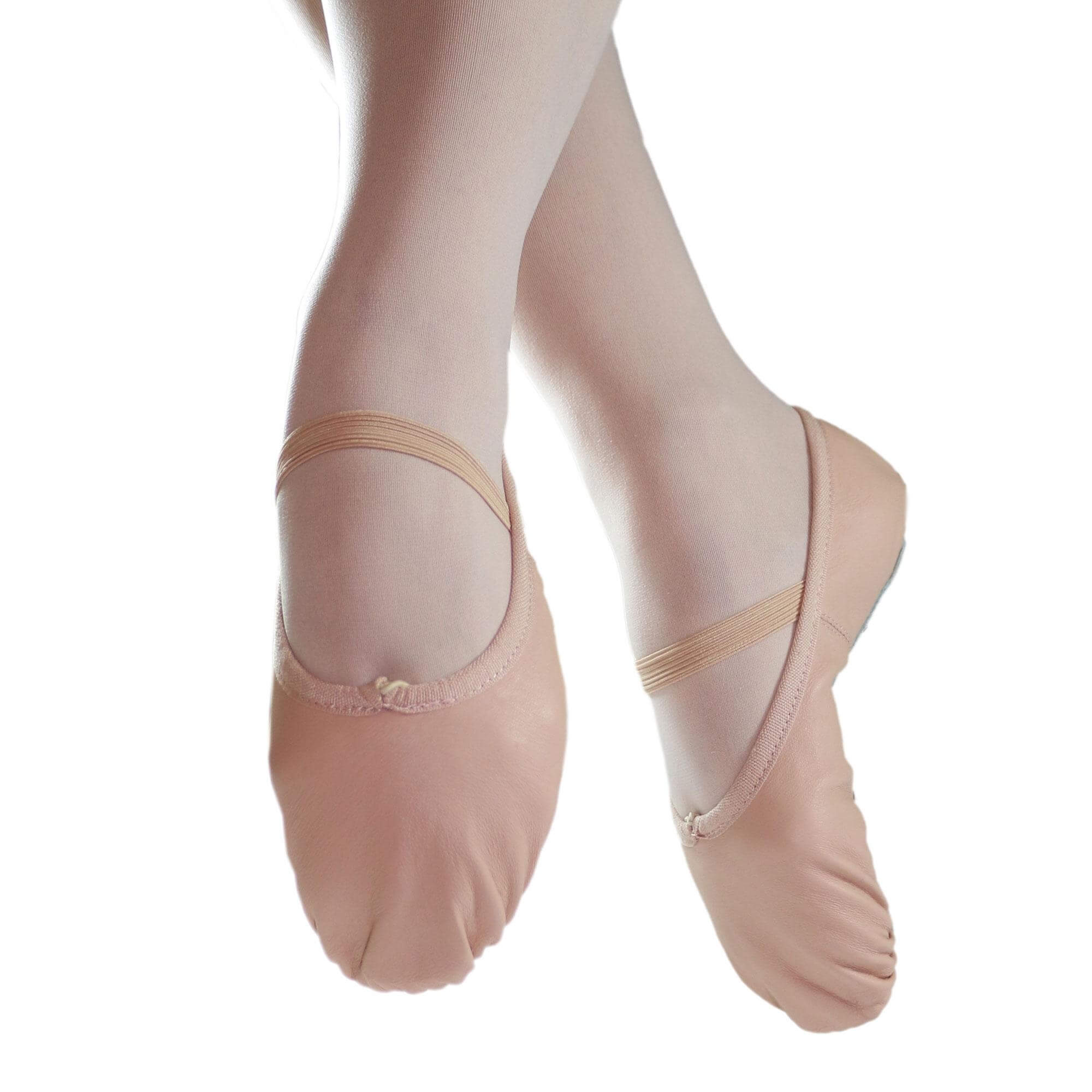 Danzcue Adult Full Sole Leather Ballet Slipper - Click Image to Close
