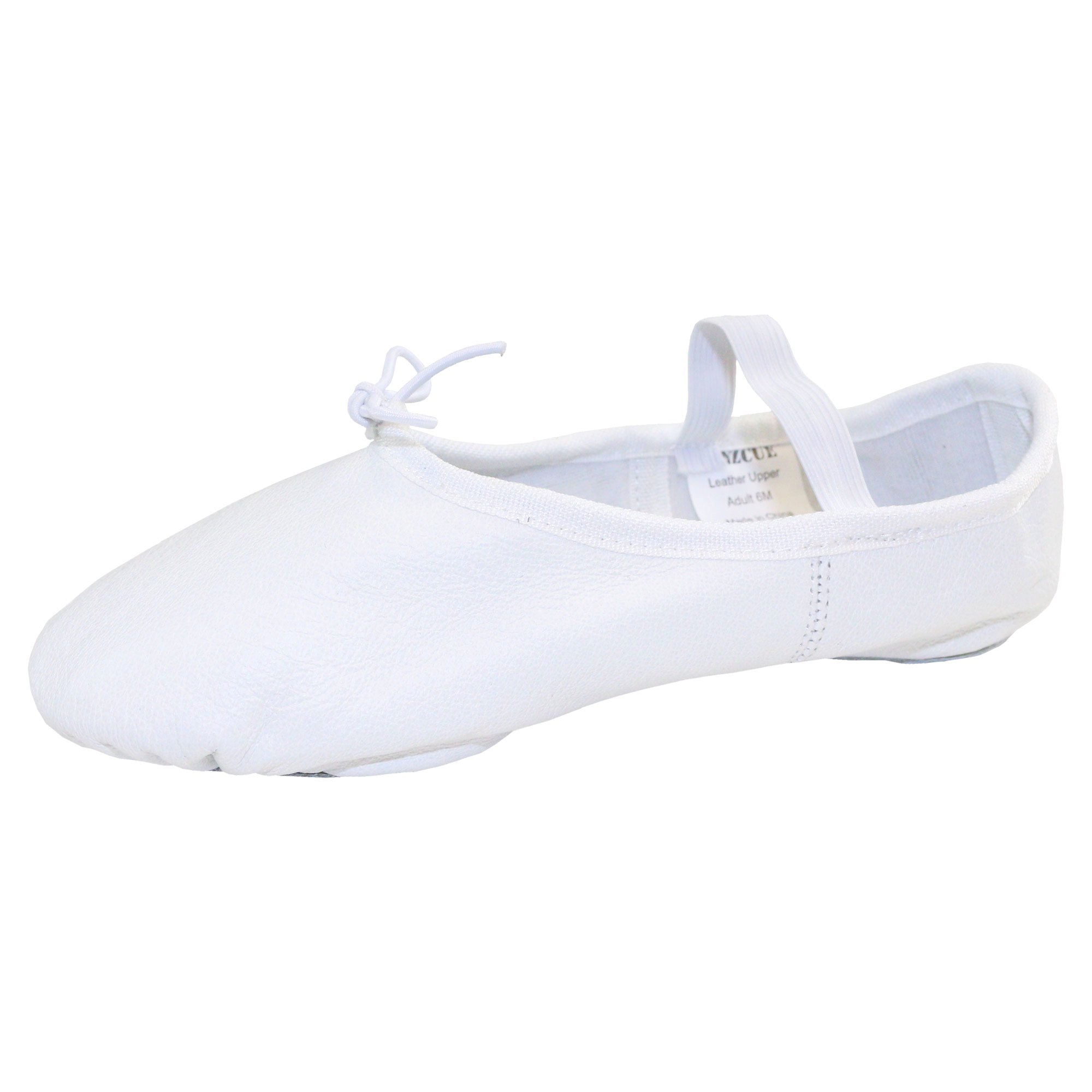 Danzcue Adult Full Sole Leather Ballet Slipper - Click Image to Close