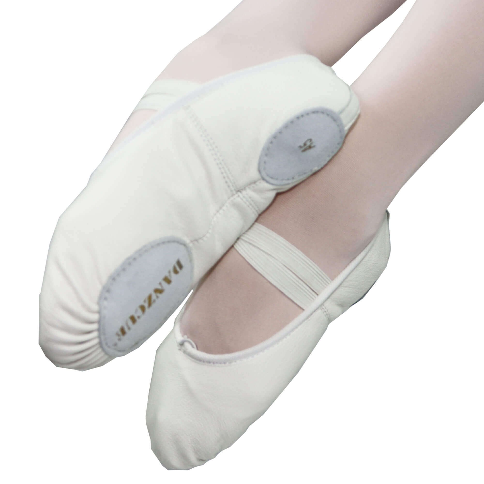 Danzcue Adult Split Sole Leather Ballet Slipper - Click Image to Close