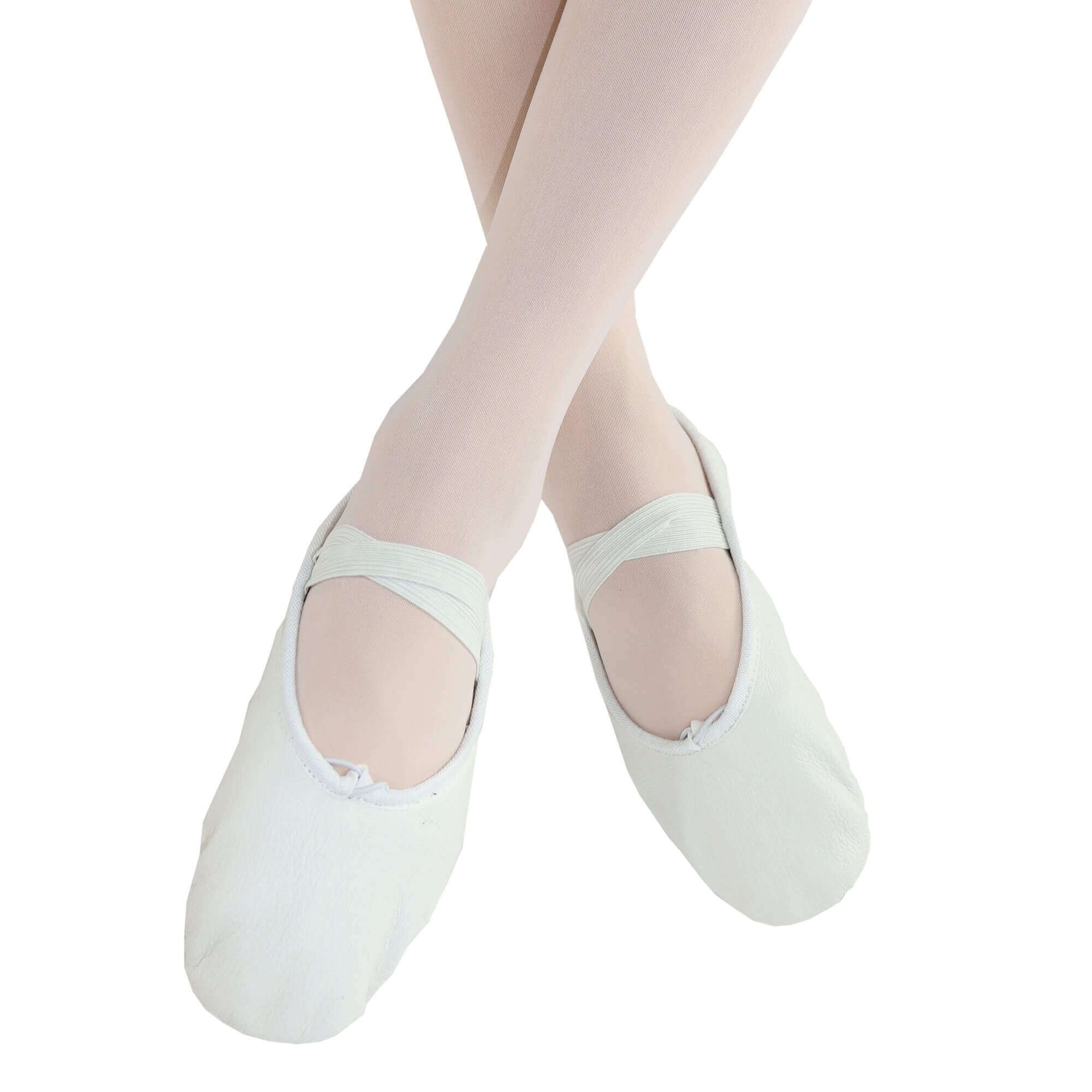 Danzcue Child Split Sole Leather Ballet Slipper - Click Image to Close