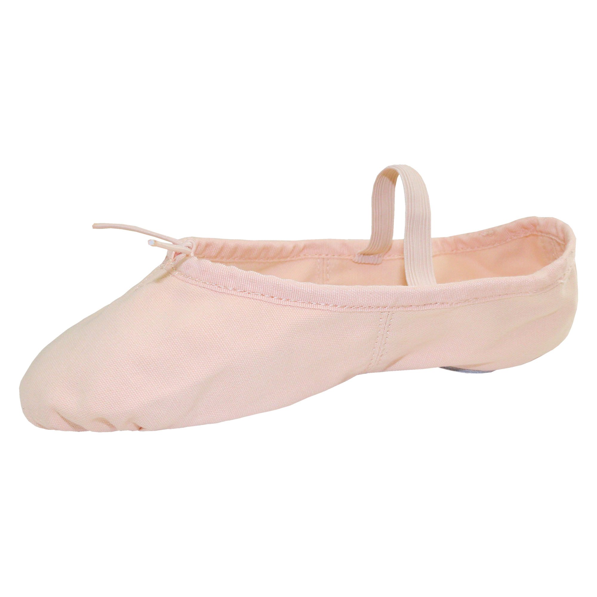 Danzcue Adult Full Sole Canvas Ballet Slipper - Click Image to Close