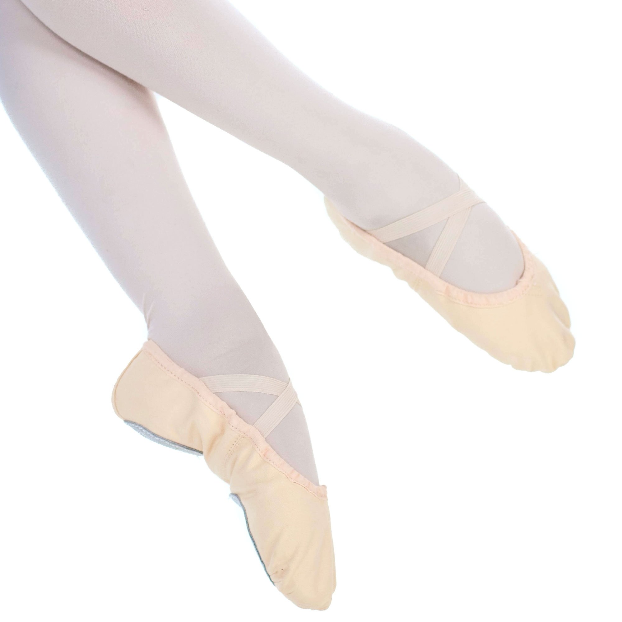 Danzcue Child Split Sole Canvas Ballet Slipper - Click Image to Close