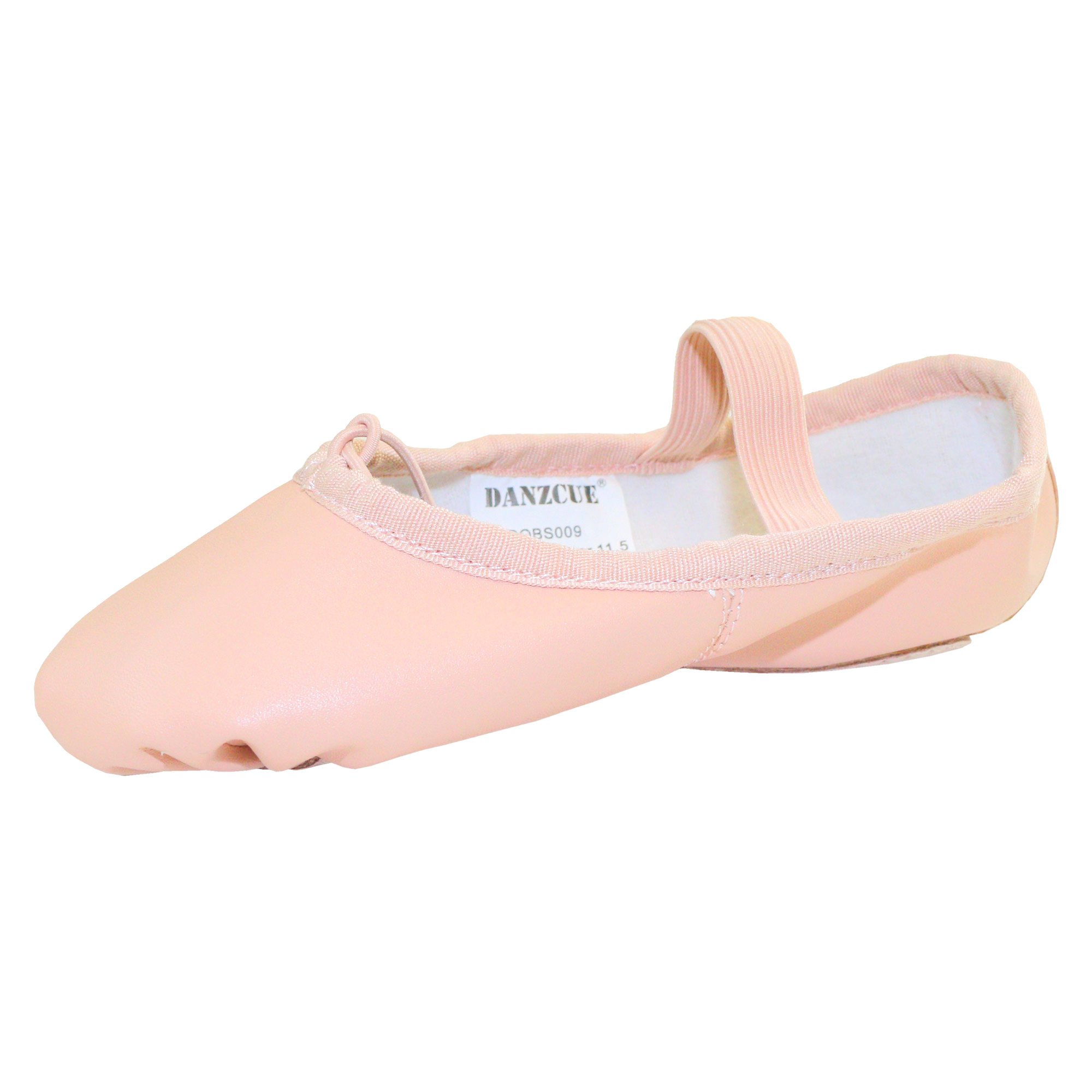 Danzcue Adult Full Sole Leather Ballet Dance Slipper - Click Image to Close