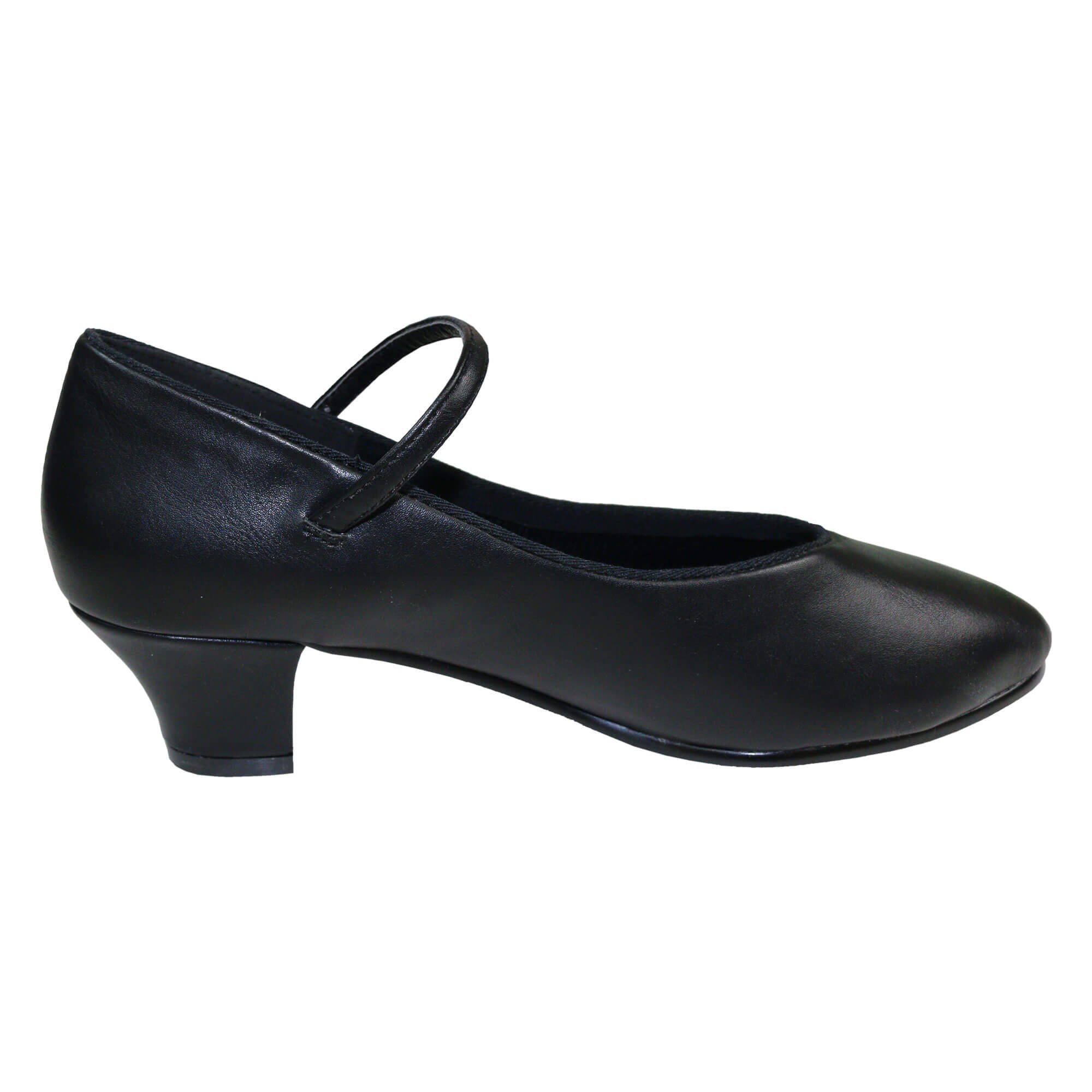 Danzcue 1.5" Character Dance Shoes - Click Image to Close