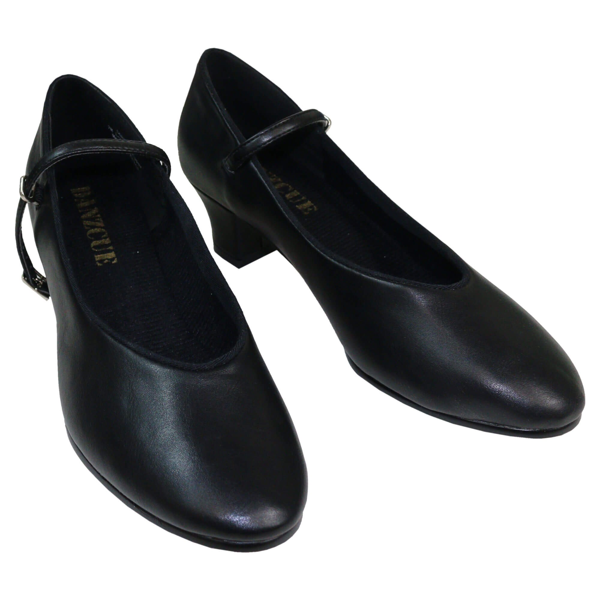 Danzcue 1.5" Character Dance Shoes - Click Image to Close