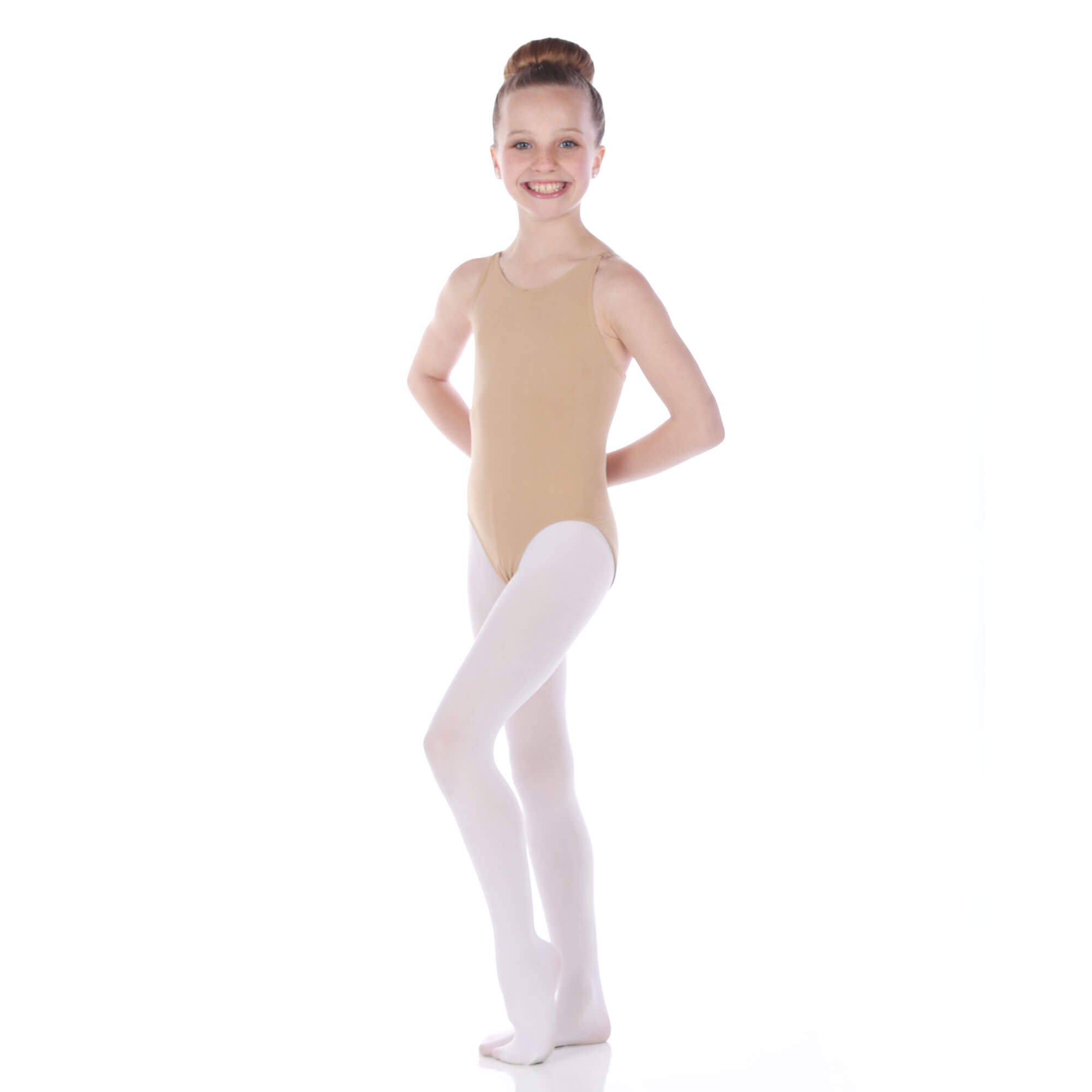 Danzcue Girls' Seamless Cami Undergarment Leotard - Click Image to Close