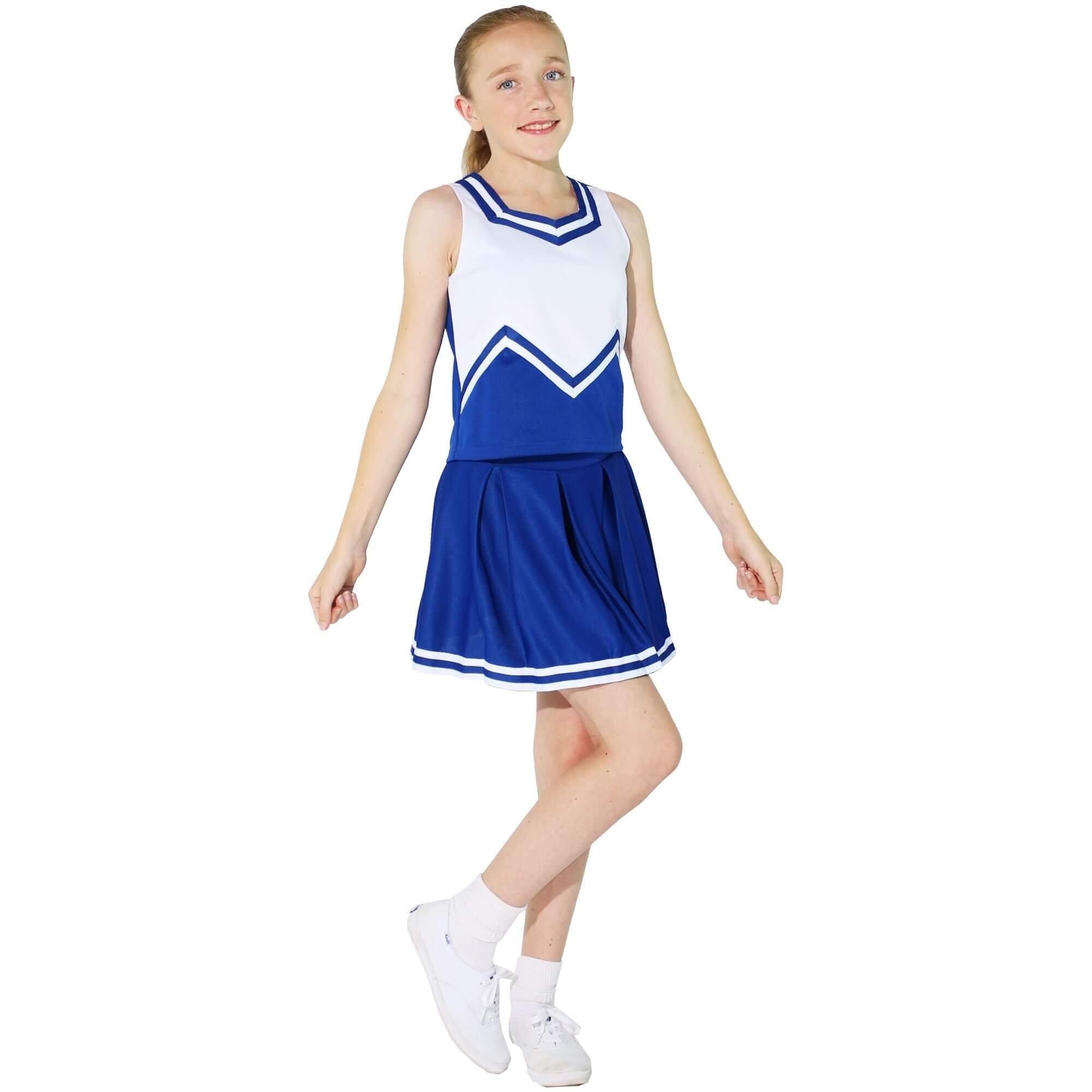 Danzcue Child Knit Pleat Cheerleading Skirt - Click Image to Close