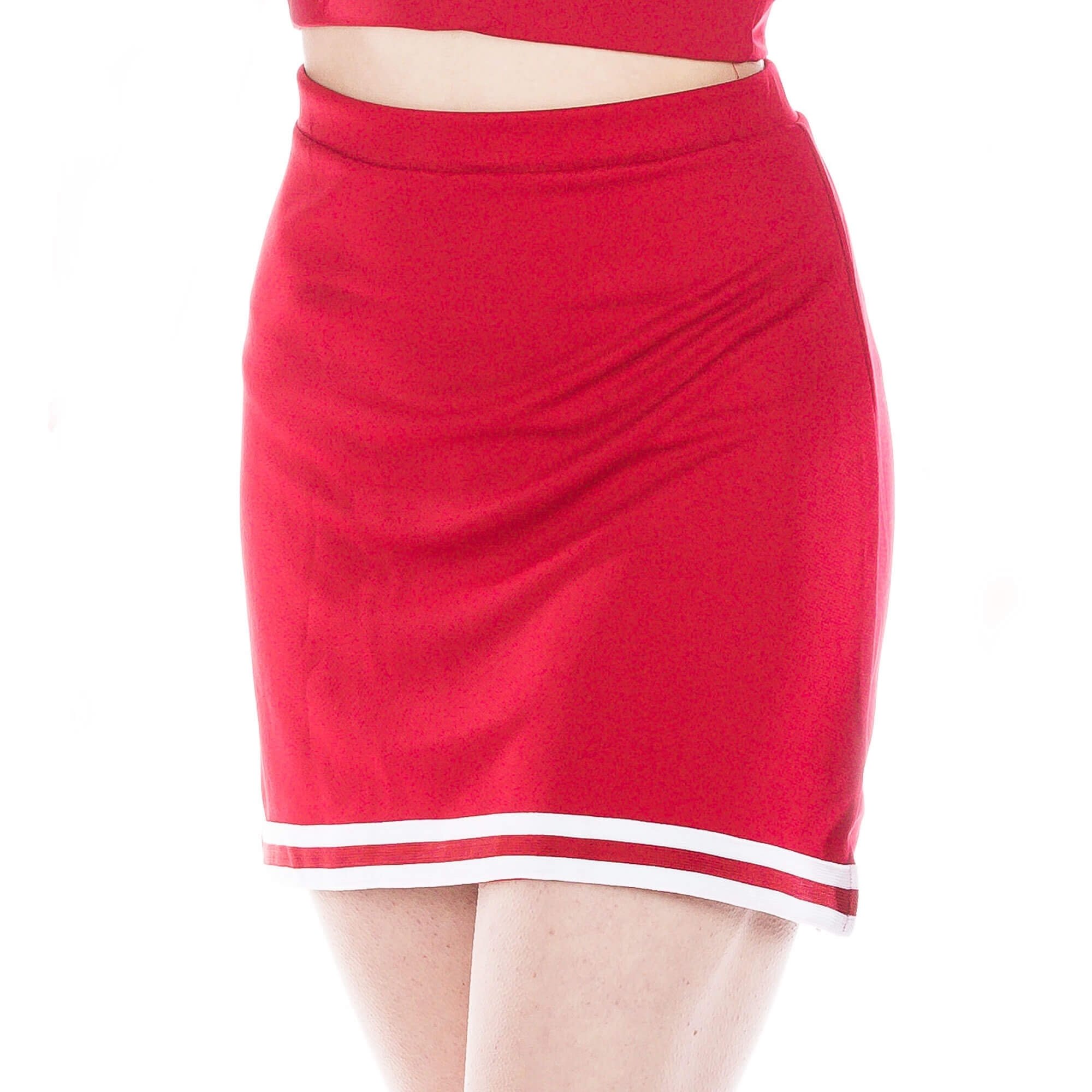 Danzcue Adult A-Line Cheerleaders Uniform Skirt - Click Image to Close