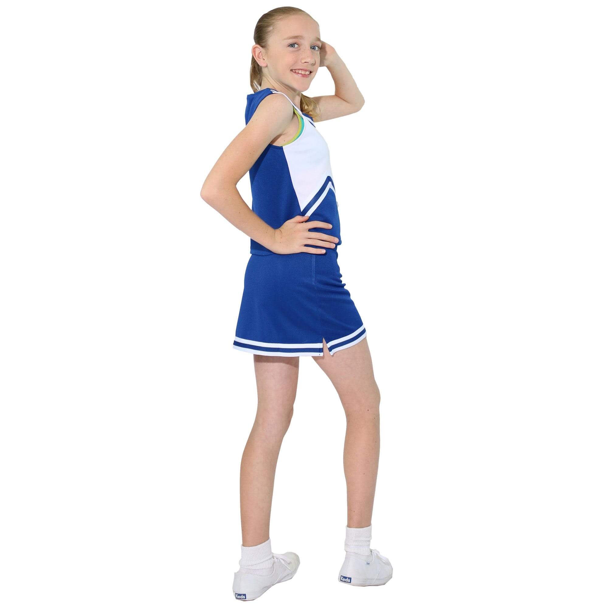 Danzcue Child A-Line Cheerleading Skirt - Click Image to Close