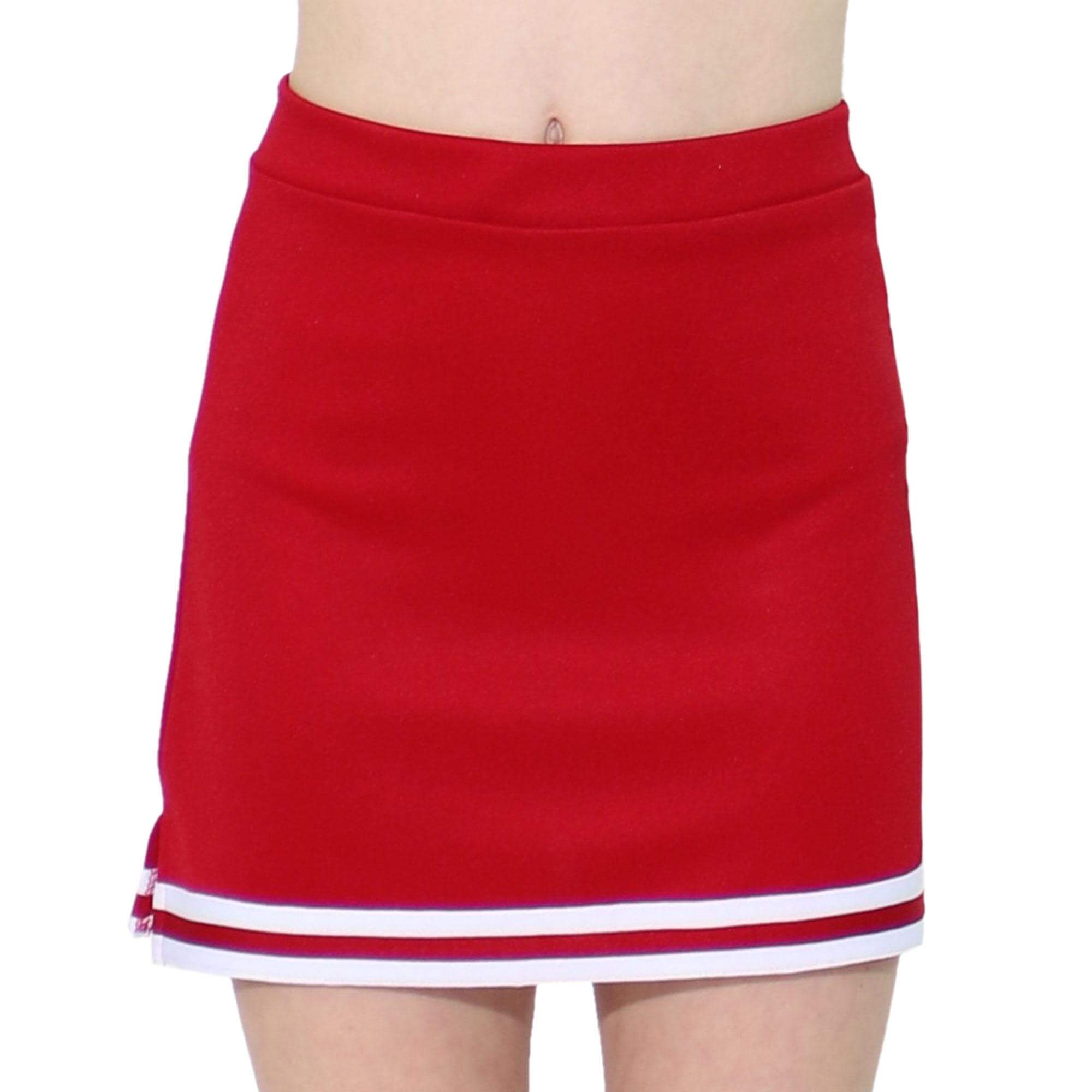 Danzcue Child A-Line Cheerleading Skirt - Click Image to Close
