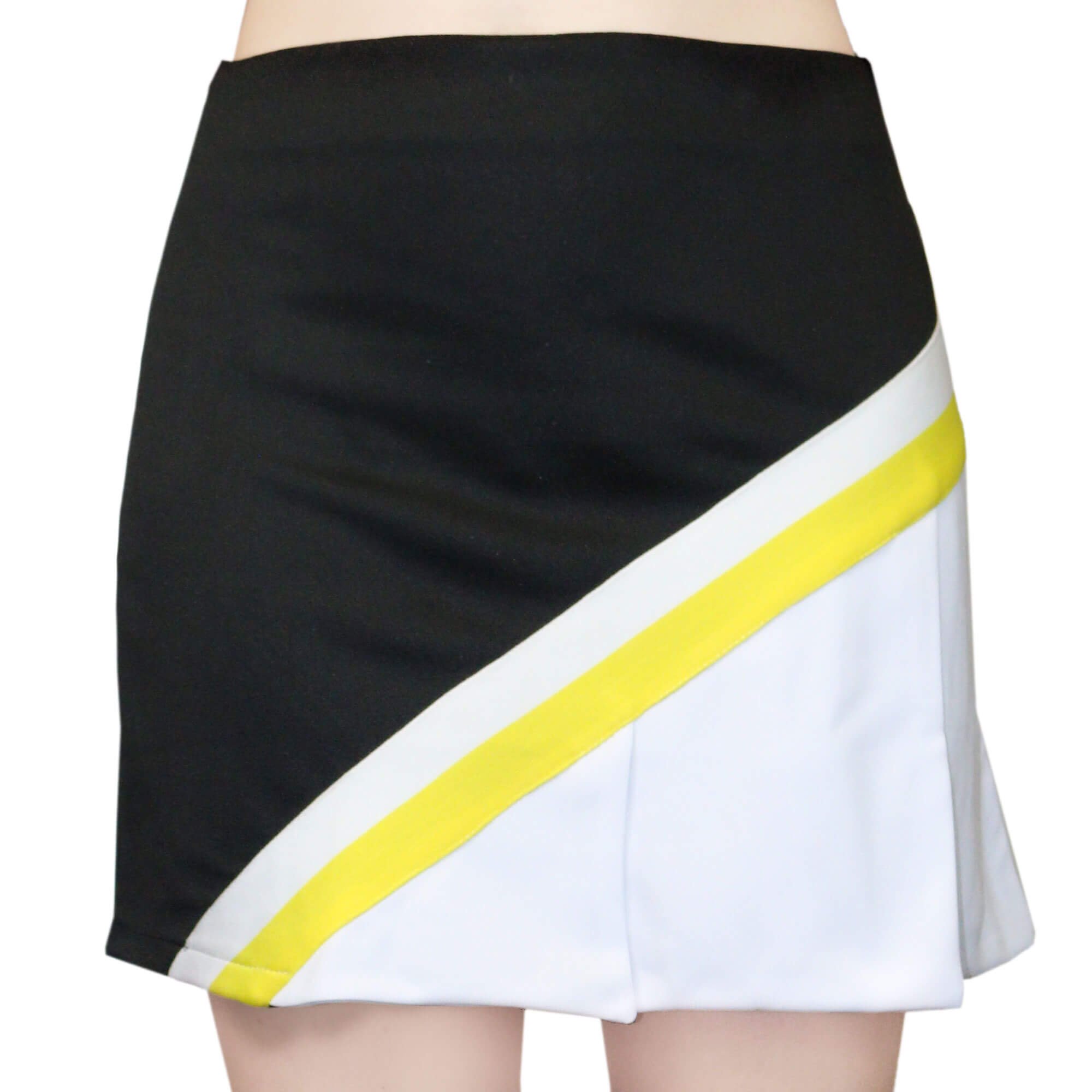 Danzcue Adult A-Line Cheerleading Knit Pleat Skirt - Click Image to Close