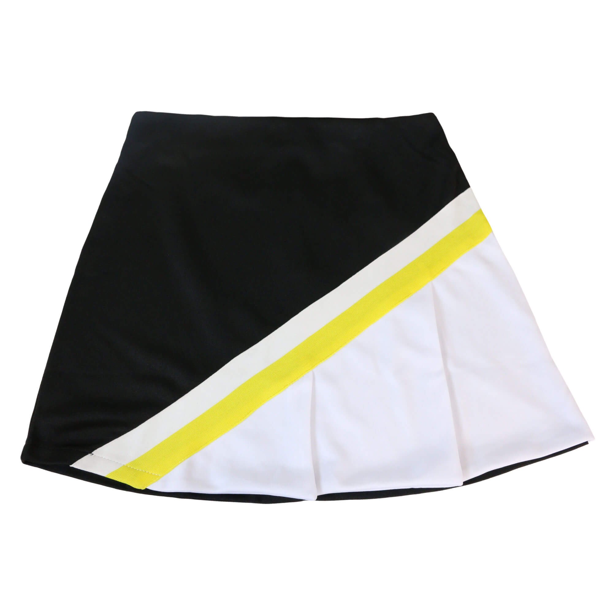 Danzcue Adult A-Line Cheerleading Knit Pleat Skirt - Click Image to Close